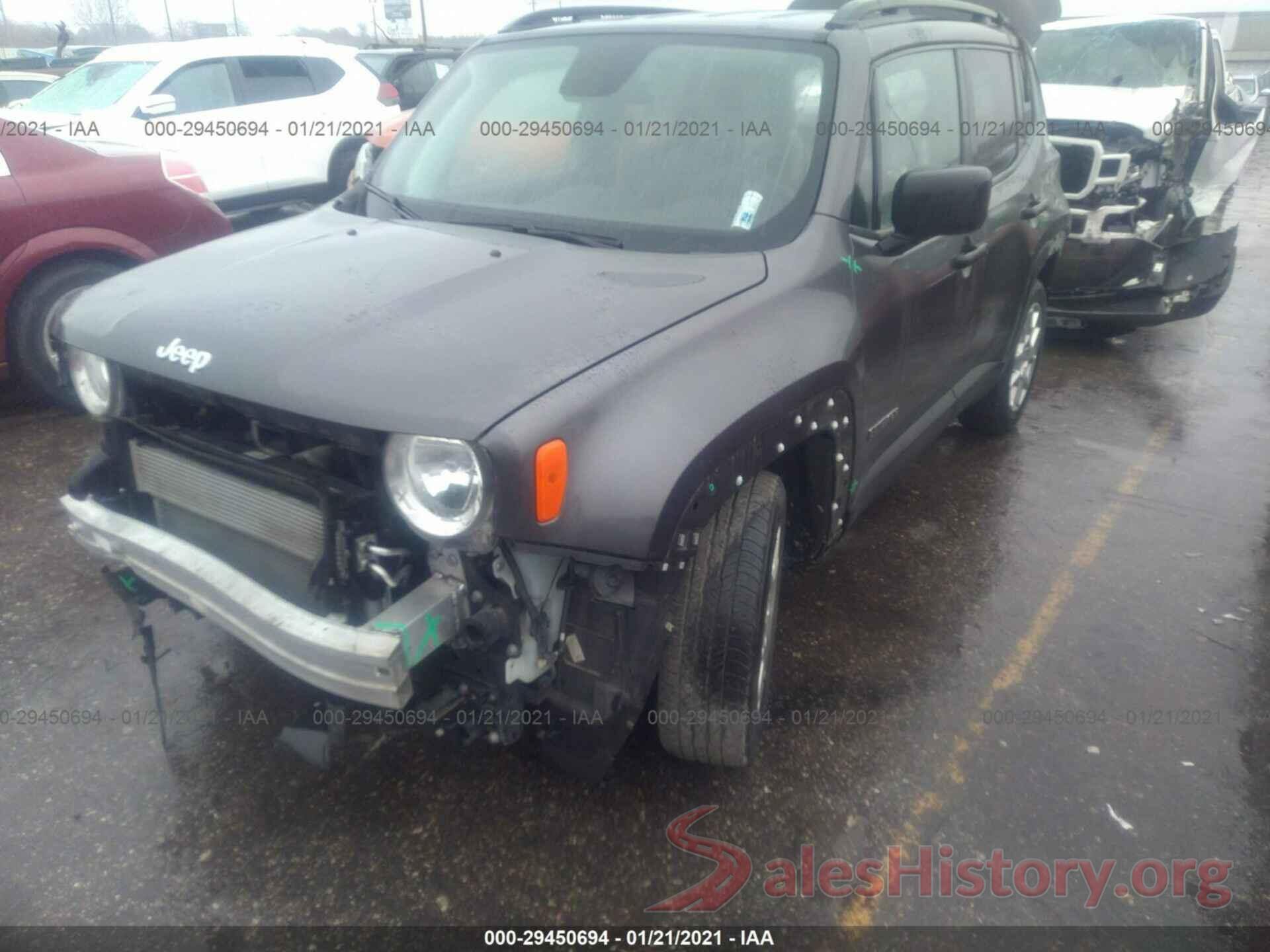 ZACNJAAB5KPK41247 2019 JEEP RENEGADE