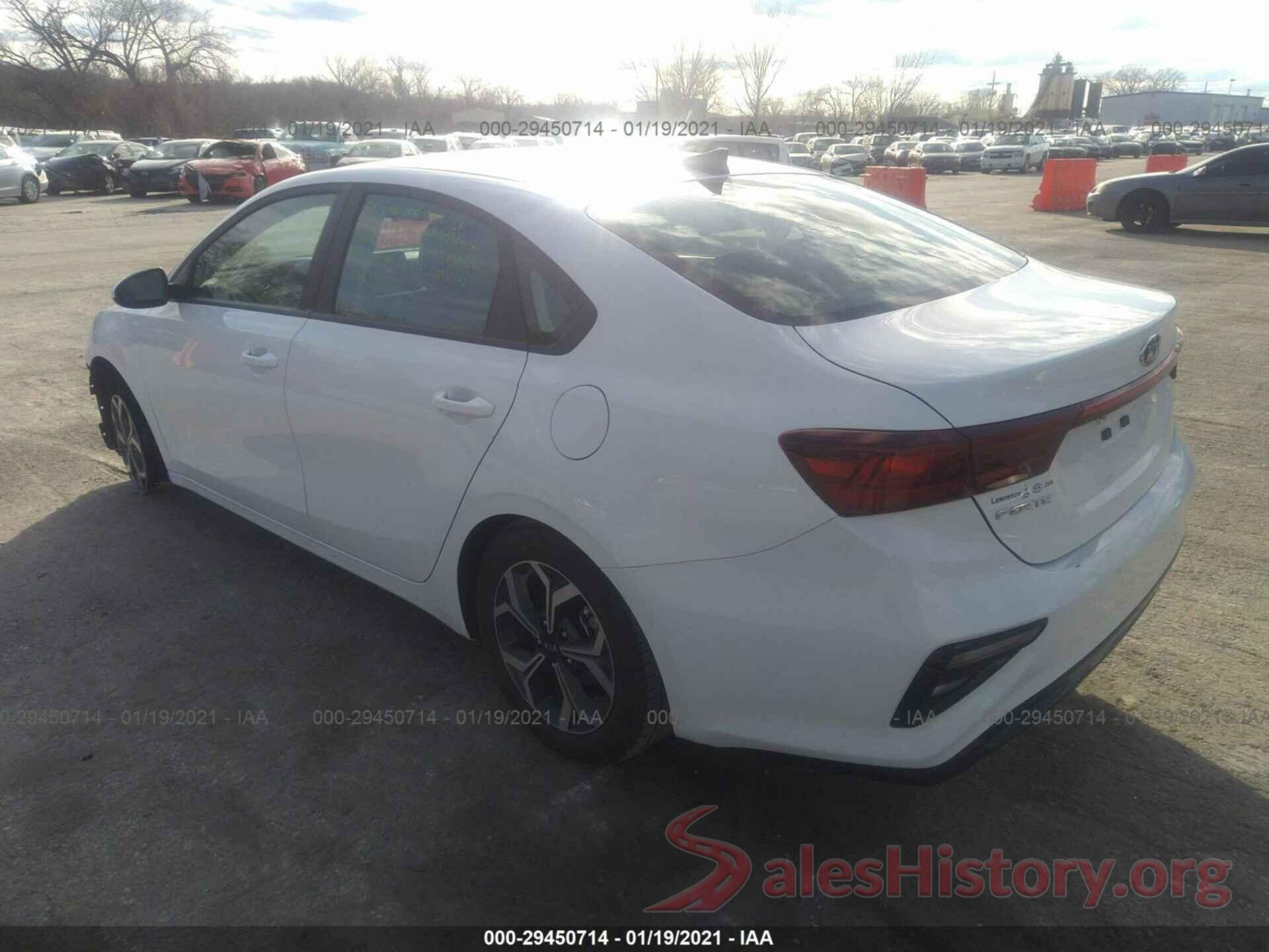 3KPF24AD3LE208348 2020 KIA FORTE