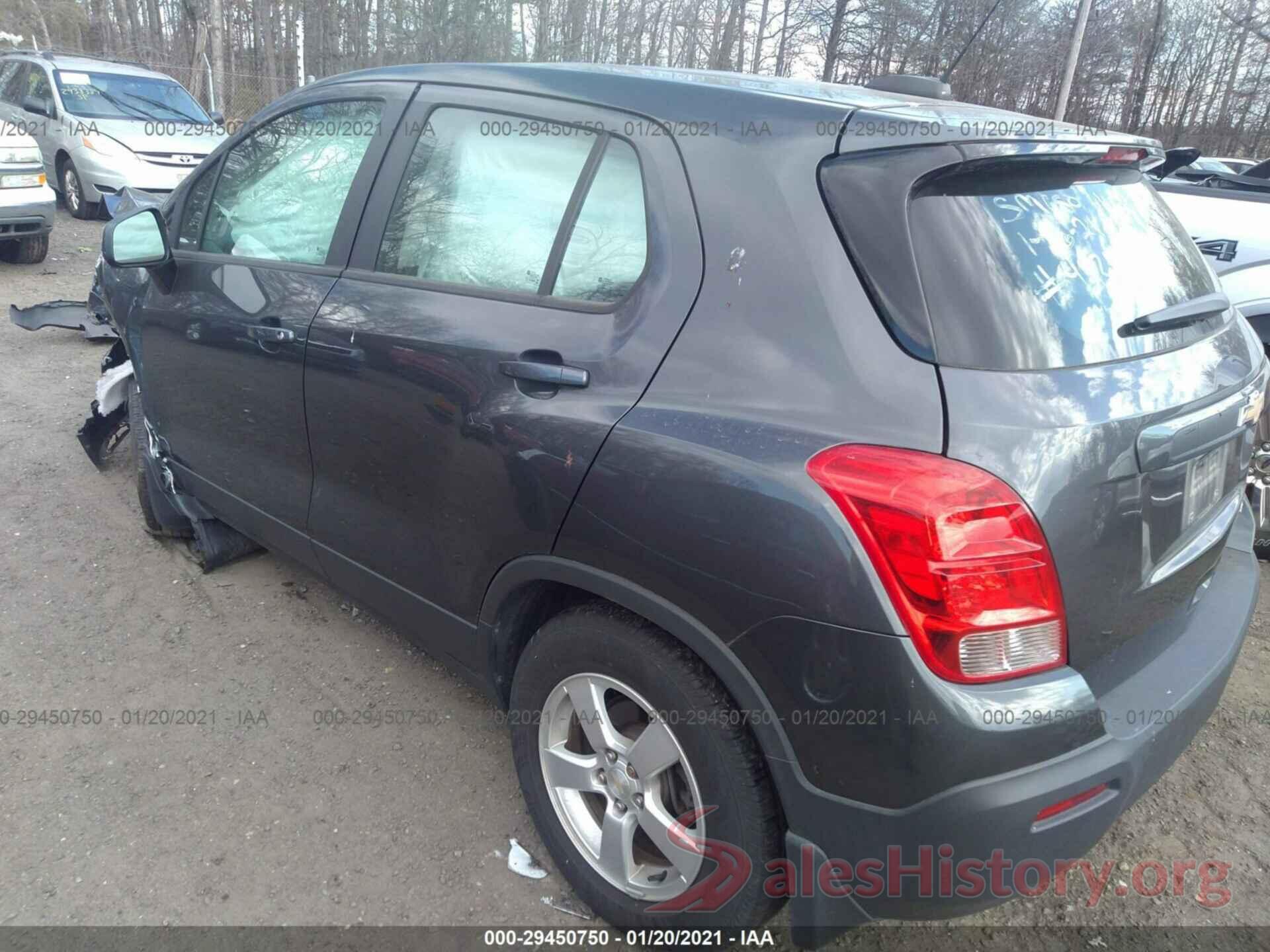 3GNCJNSB9GL236849 2016 CHEVROLET TRAX