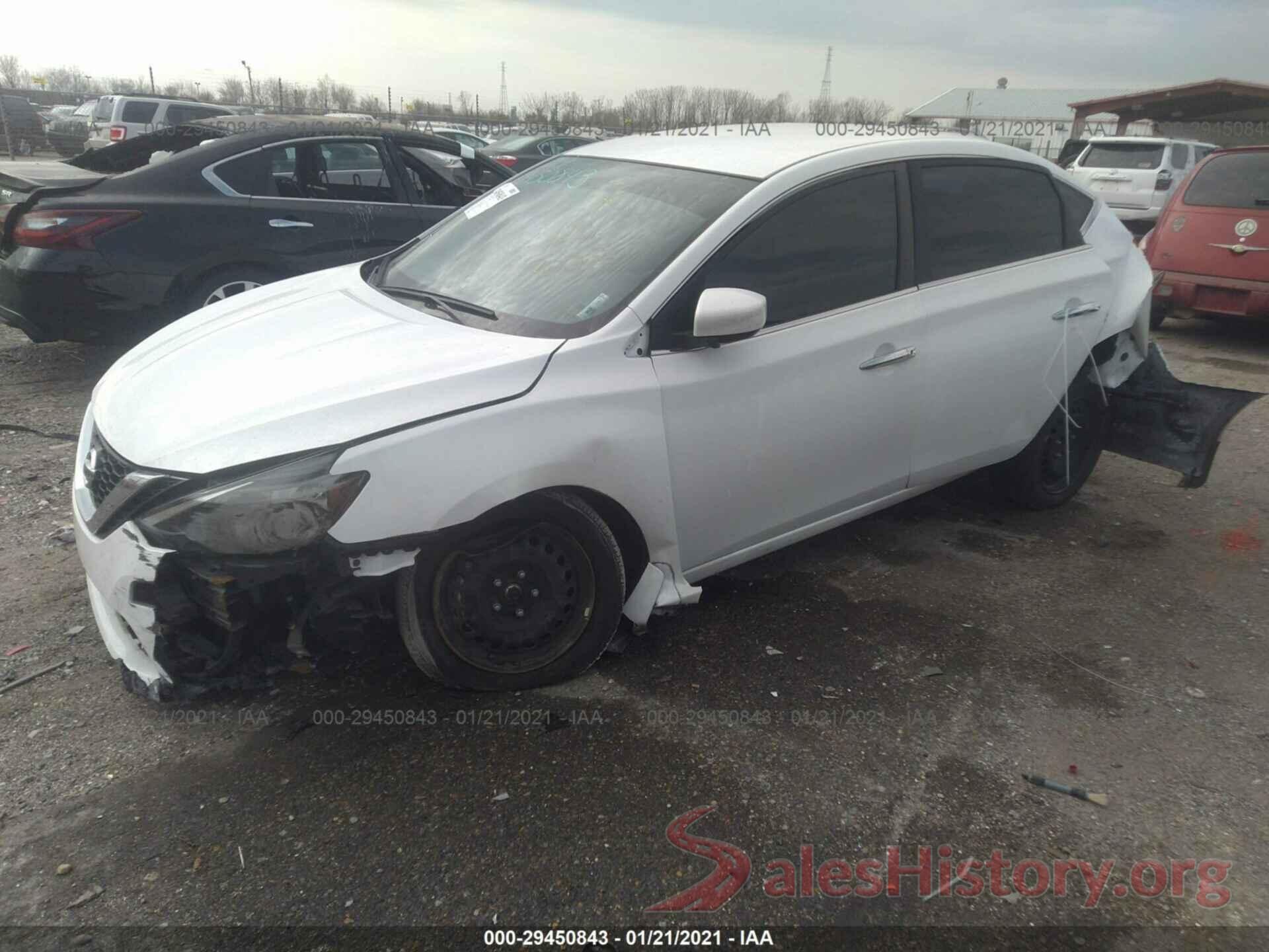 3N1AB7AP0KY383002 2019 NISSAN SENTRA