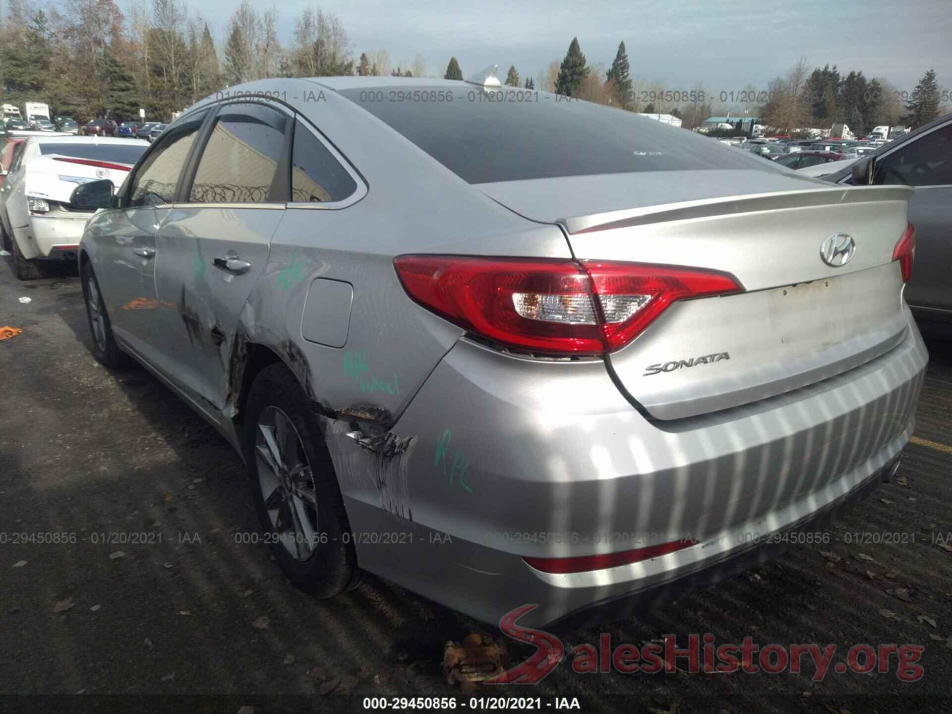 5NPE24AF3GH375260 2016 HYUNDAI SONATA