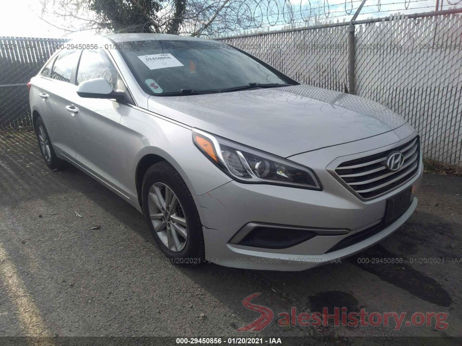 5NPE24AF3GH375260 2016 HYUNDAI SONATA