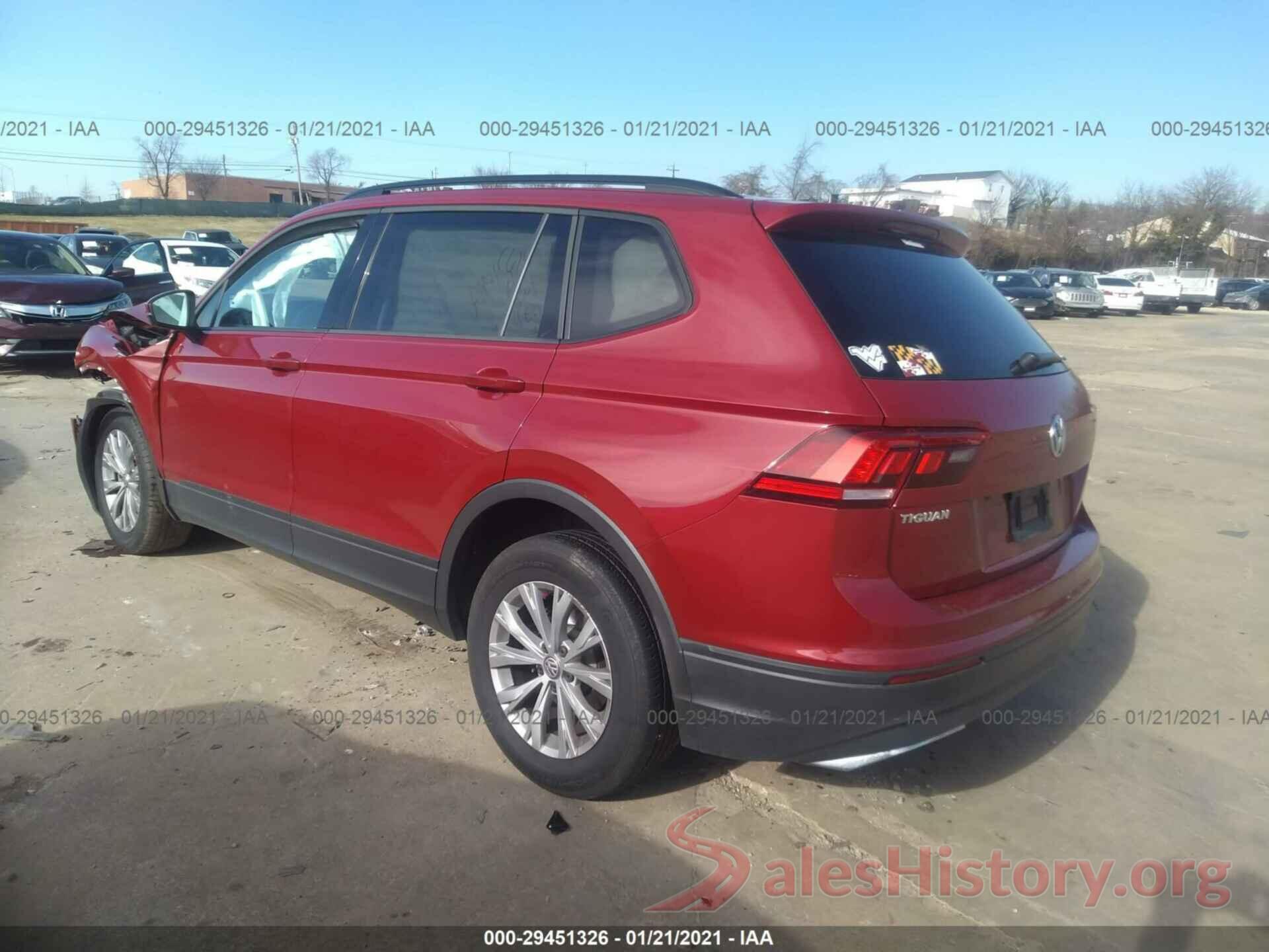 3VV0B7AX8KM046188 2019 VOLKSWAGEN TIGUAN