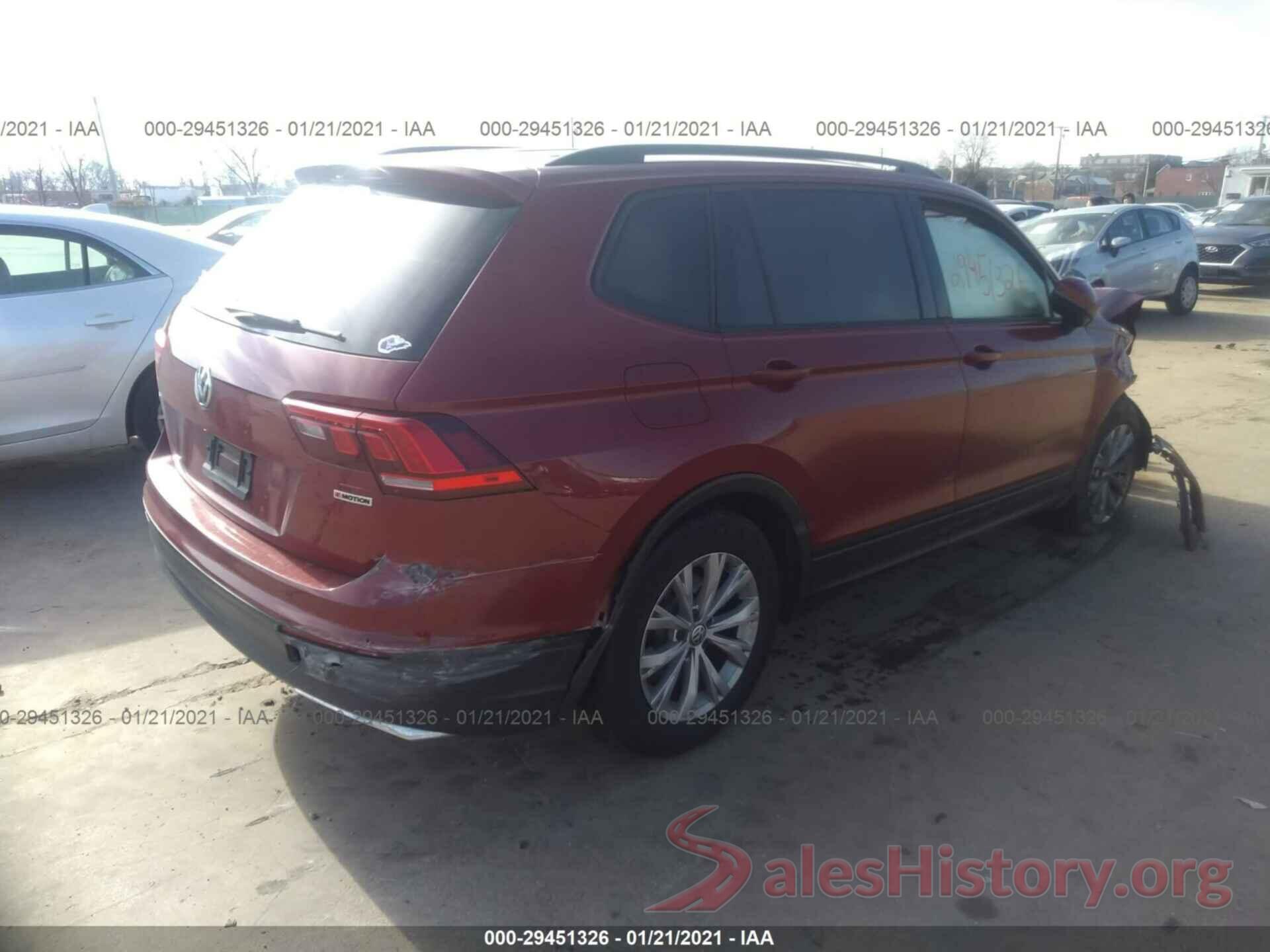 3VV0B7AX8KM046188 2019 VOLKSWAGEN TIGUAN