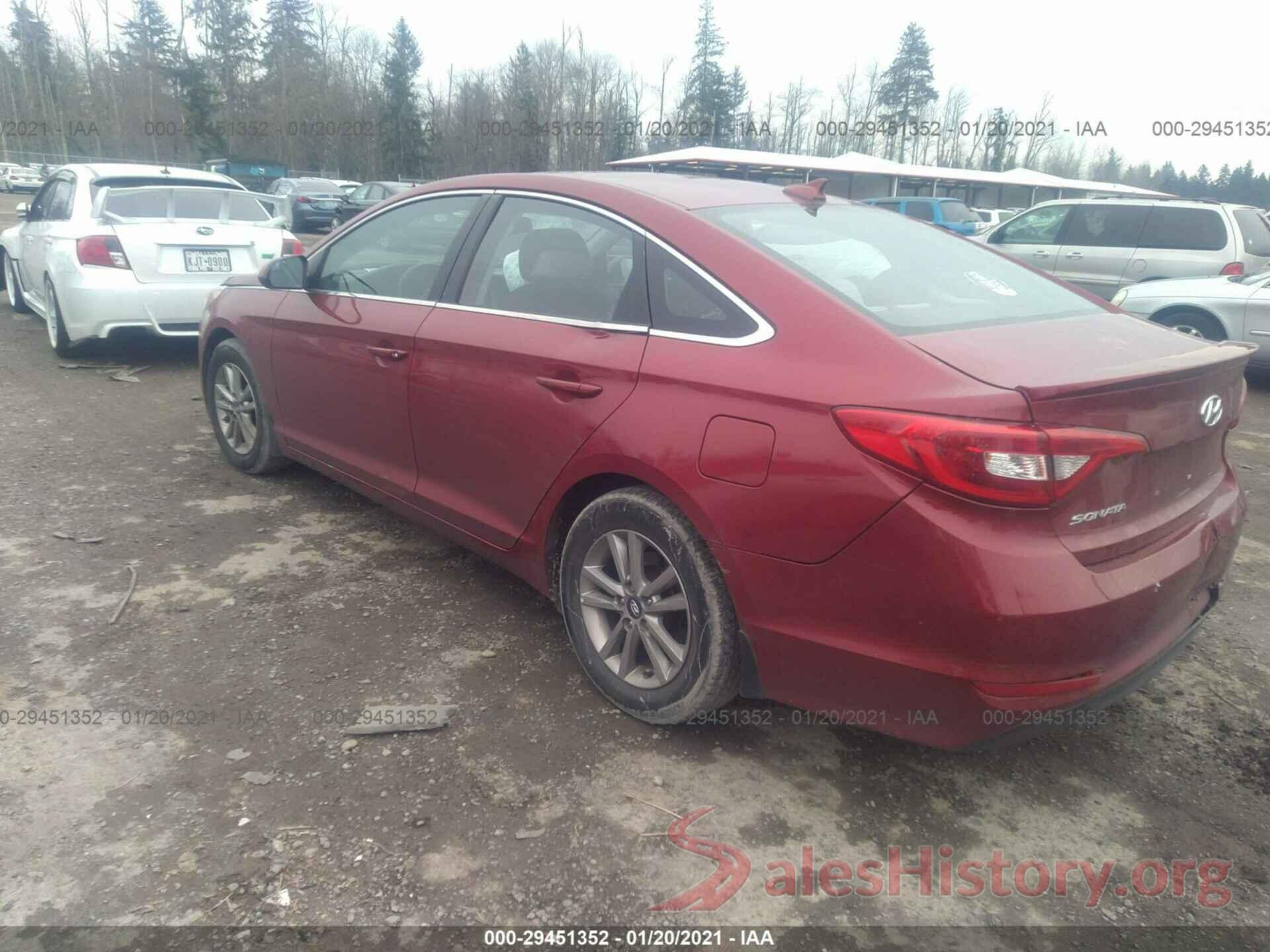 5NPE24AF9GH314365 2016 HYUNDAI SONATA