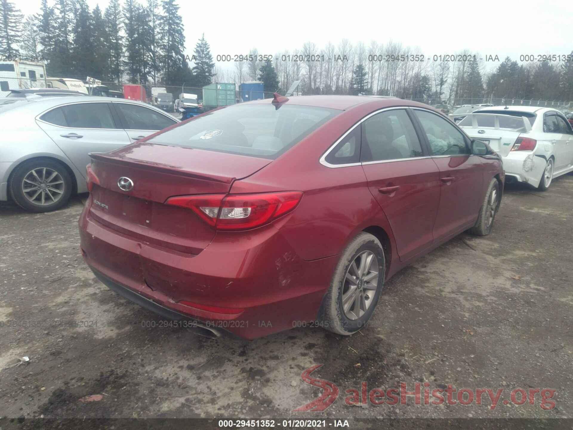 5NPE24AF9GH314365 2016 HYUNDAI SONATA