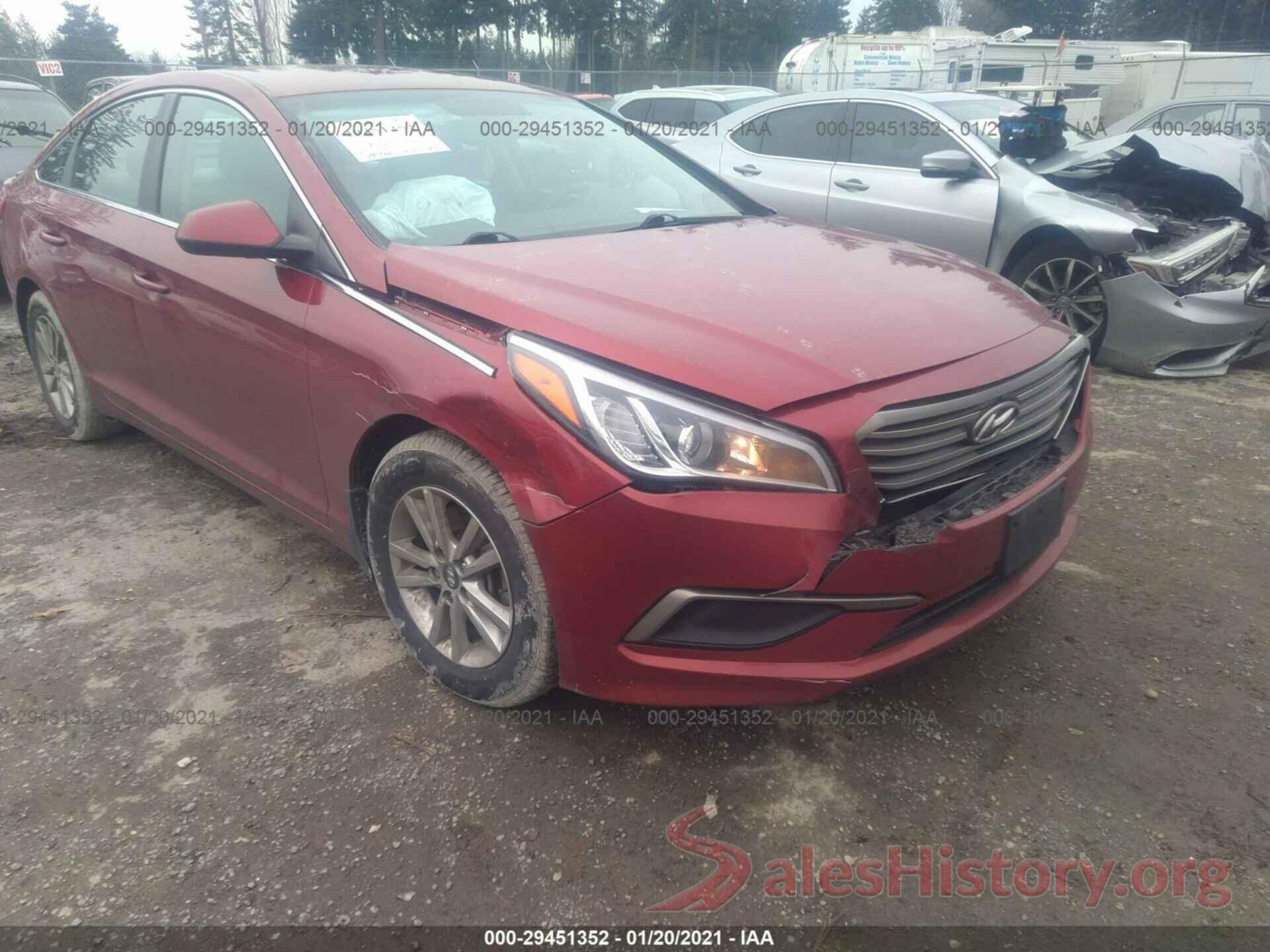 5NPE24AF9GH314365 2016 HYUNDAI SONATA