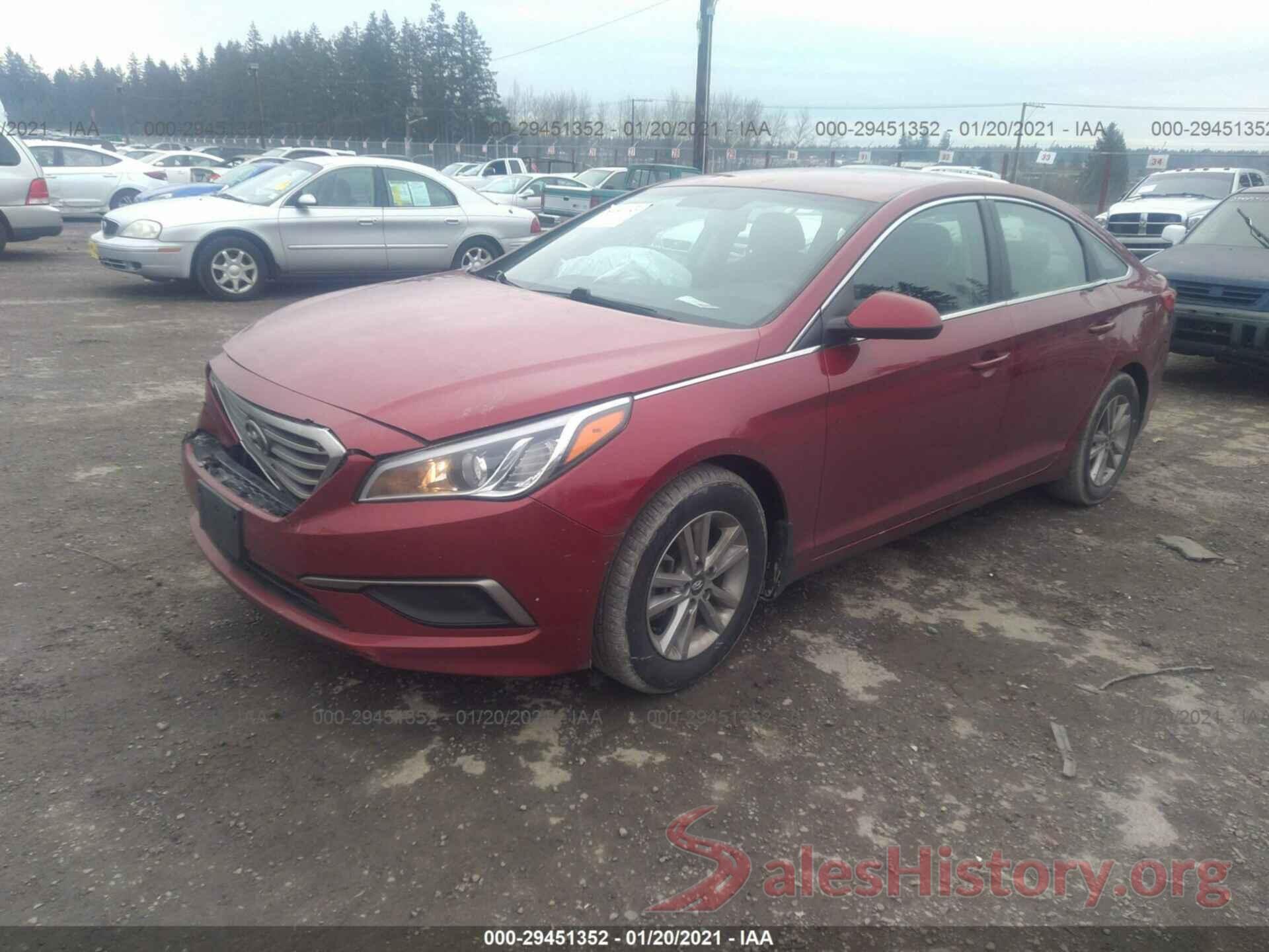 5NPE24AF9GH314365 2016 HYUNDAI SONATA