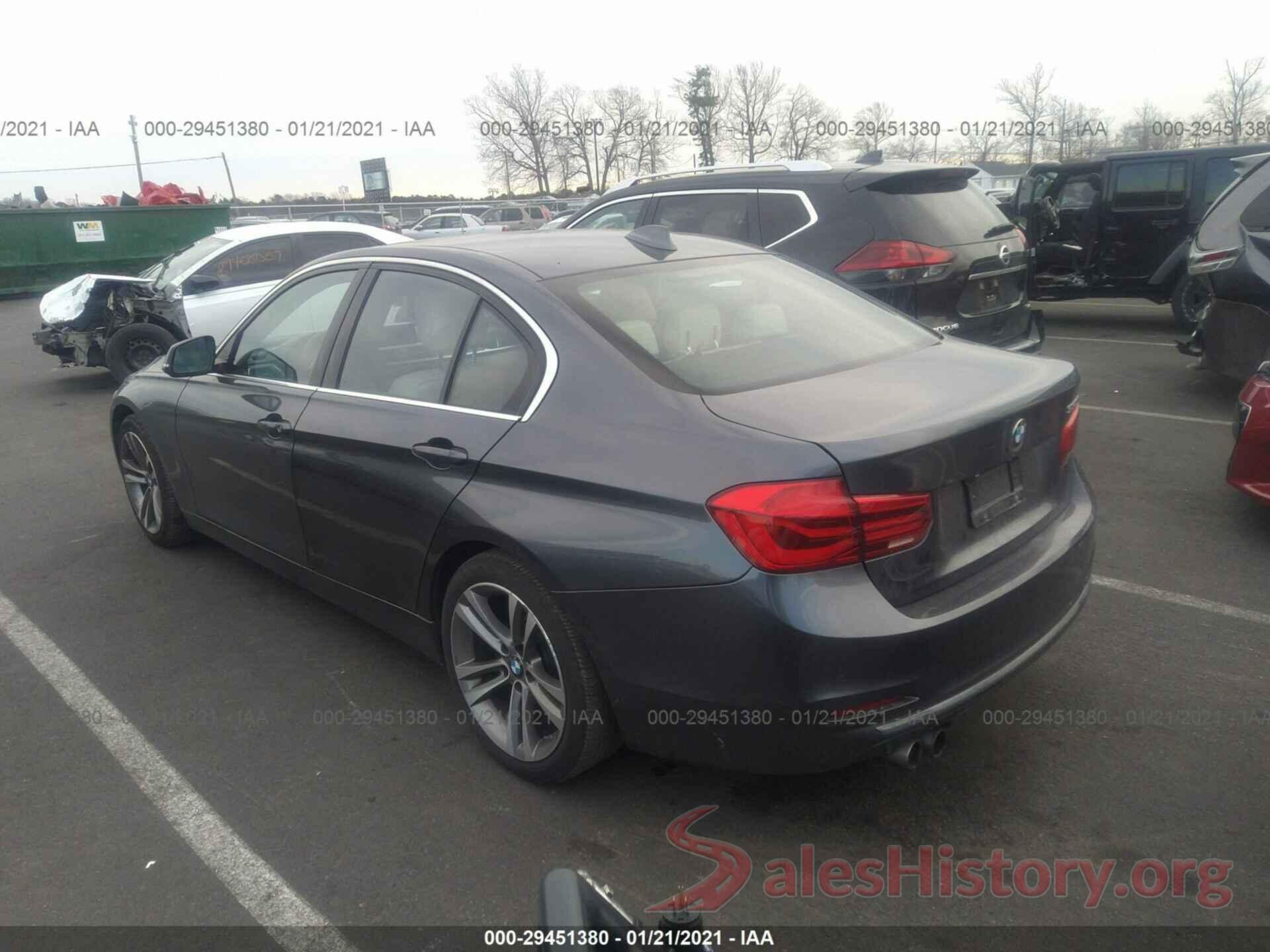 WBA8B9G57HNU09689 2017 BMW 3 SERIES