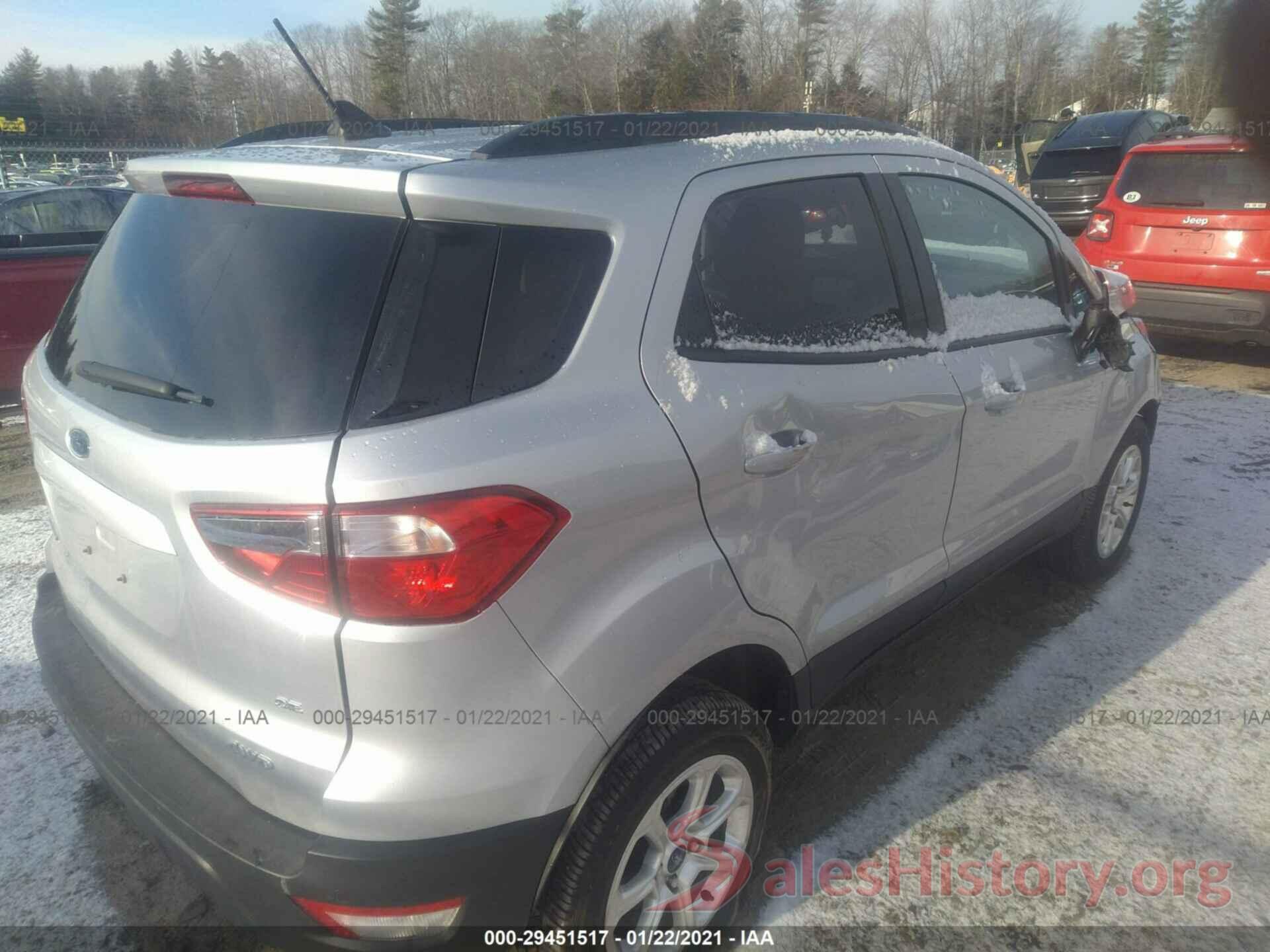 MAJ6S3GL5KC264361 2019 FORD ECOSPORT