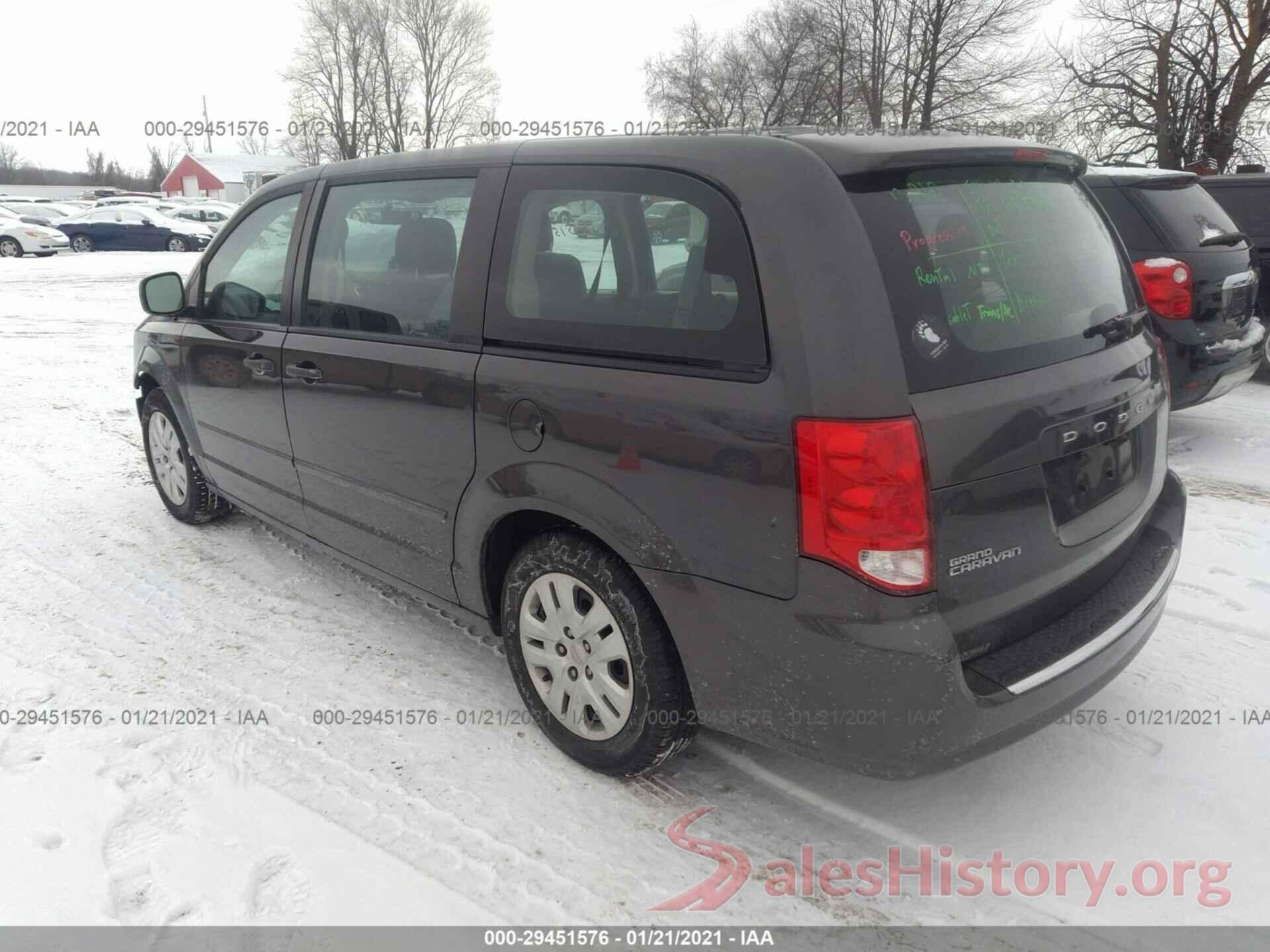 2C4RDGBG0GR263510 2016 DODGE GRAND CARAVAN