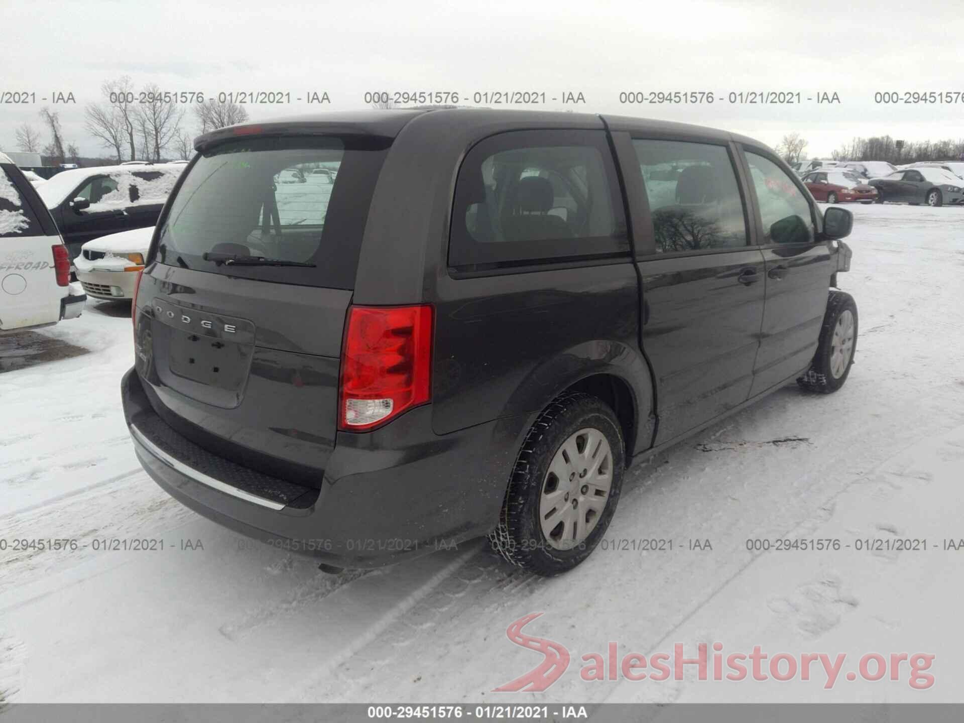 2C4RDGBG0GR263510 2016 DODGE GRAND CARAVAN