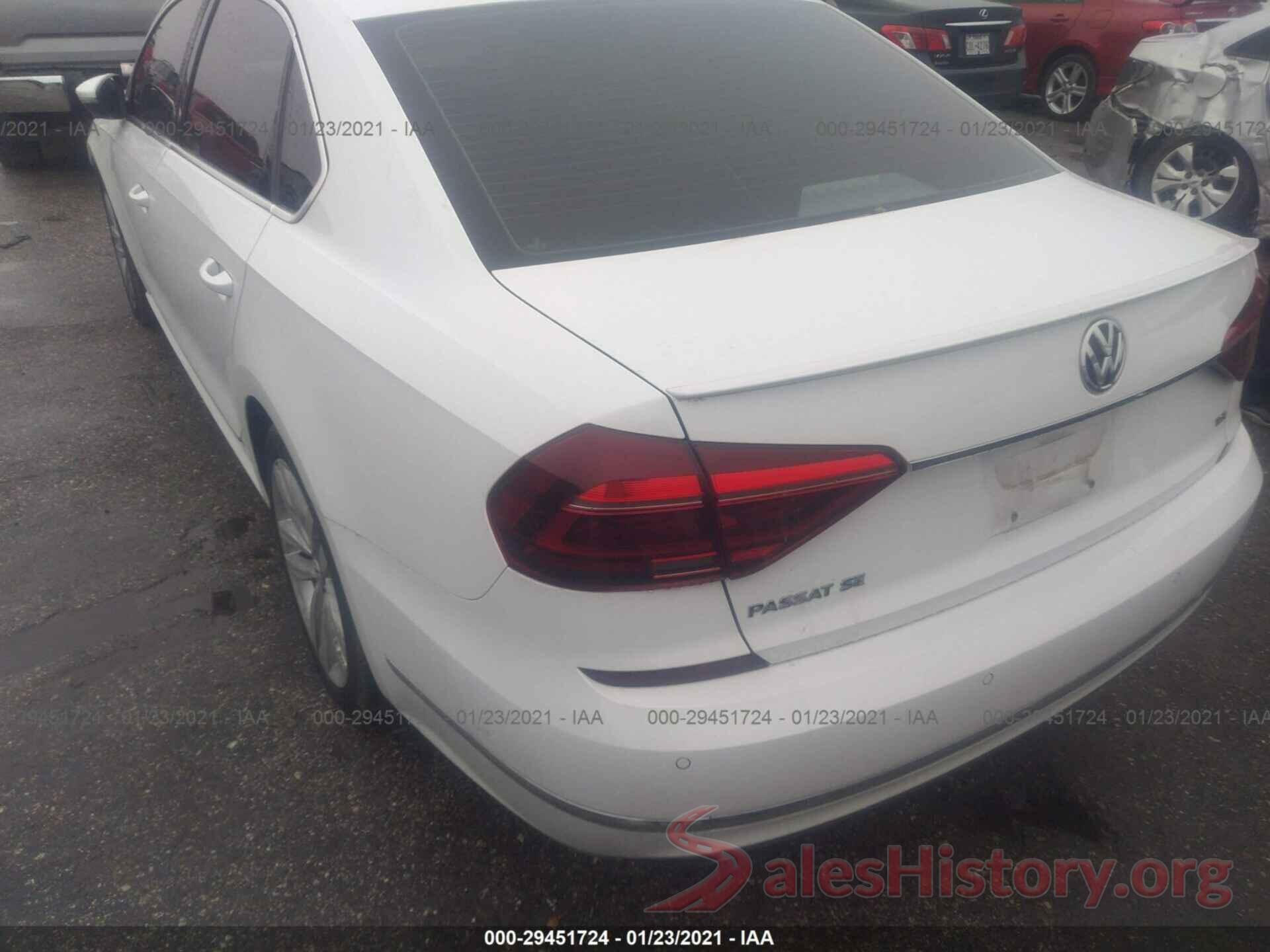 1VWGT7A37HC008434 2017 VOLKSWAGEN PASSAT