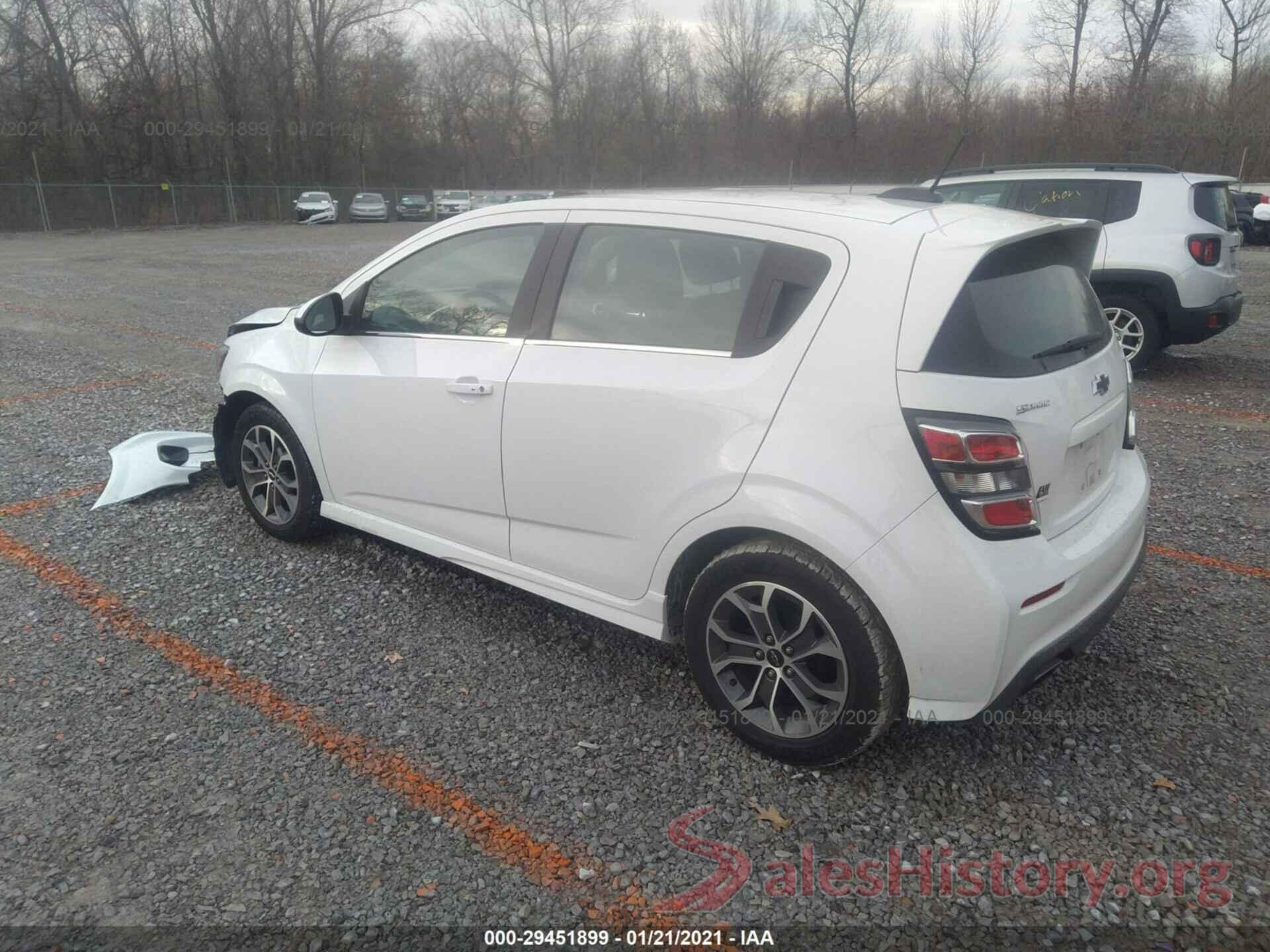 1G1JD6SB8K4115296 2019 CHEVROLET SONIC