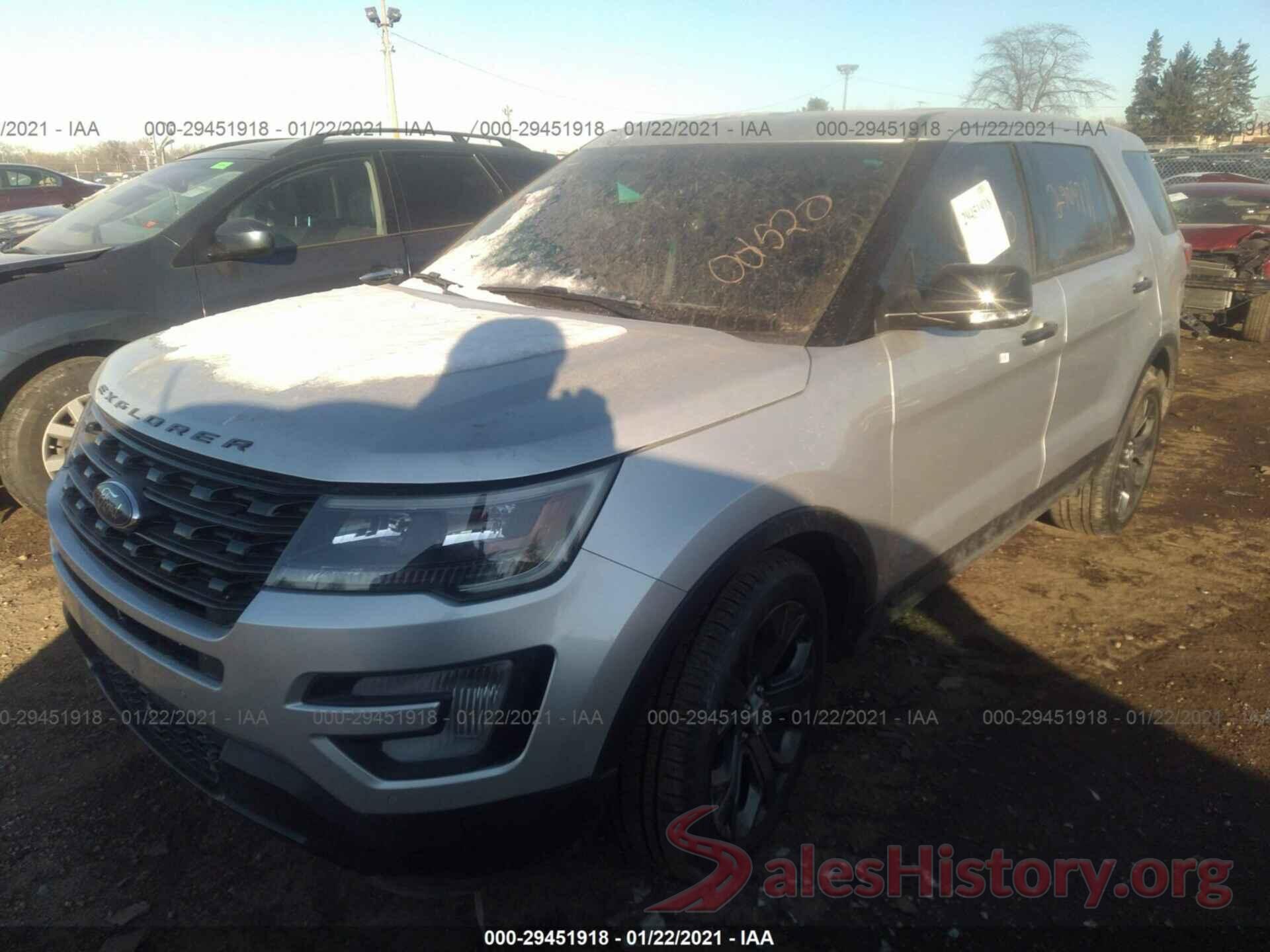 1FM5K8GT4HGA85356 2017 FORD EXPLORER