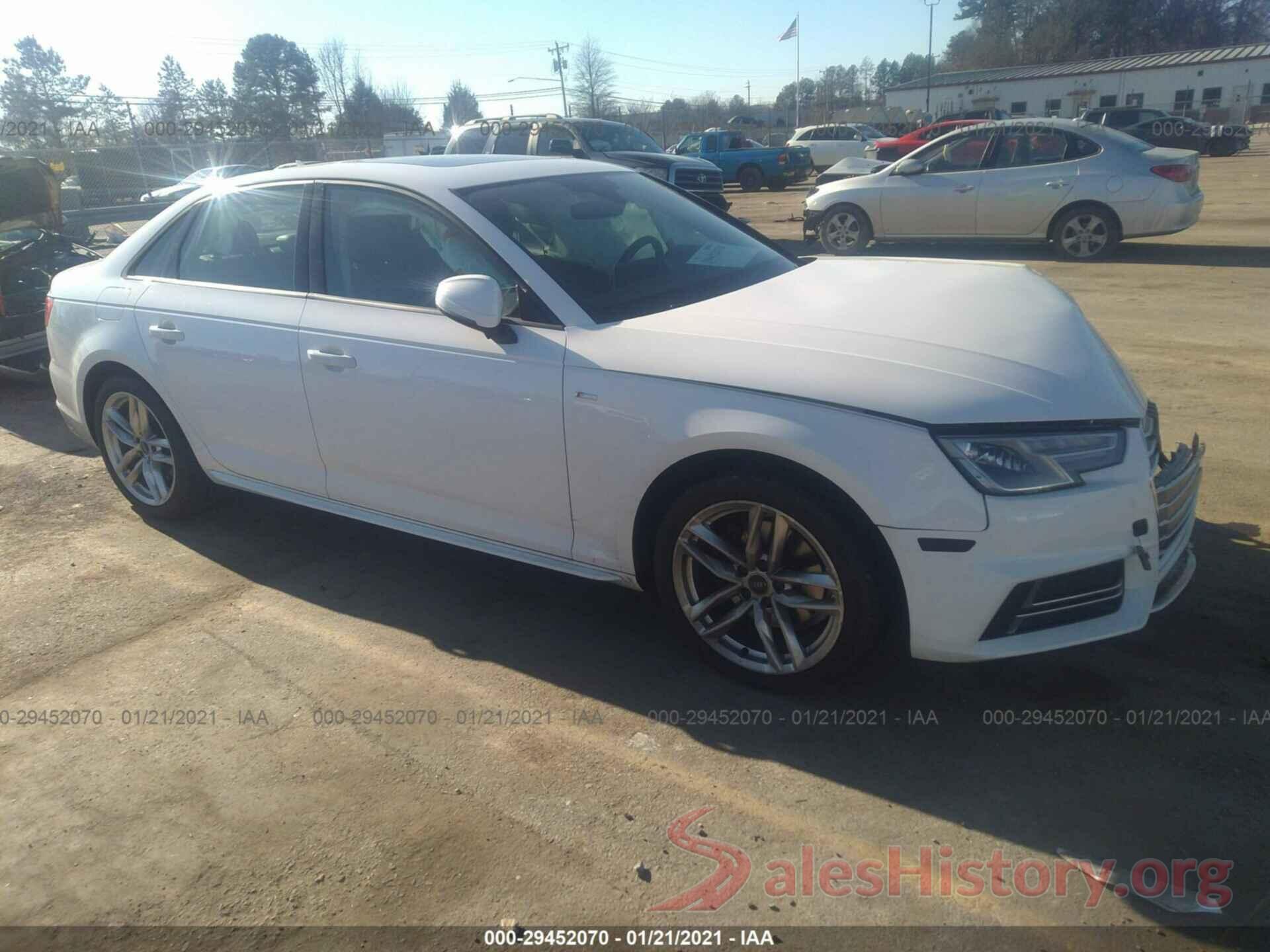 WAUKMAF44HN038713 2017 AUDI A4