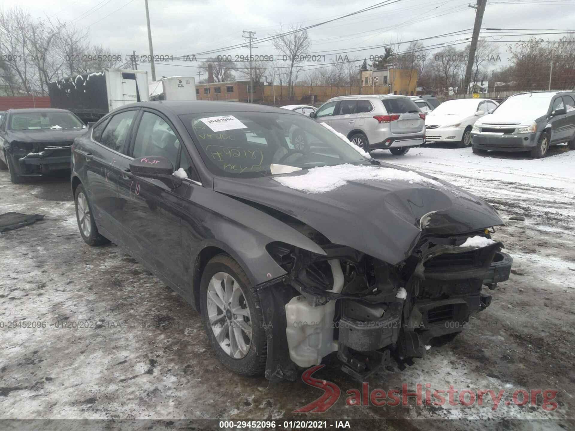 3FA6P0HD6LR108100 2020 FORD FUSION