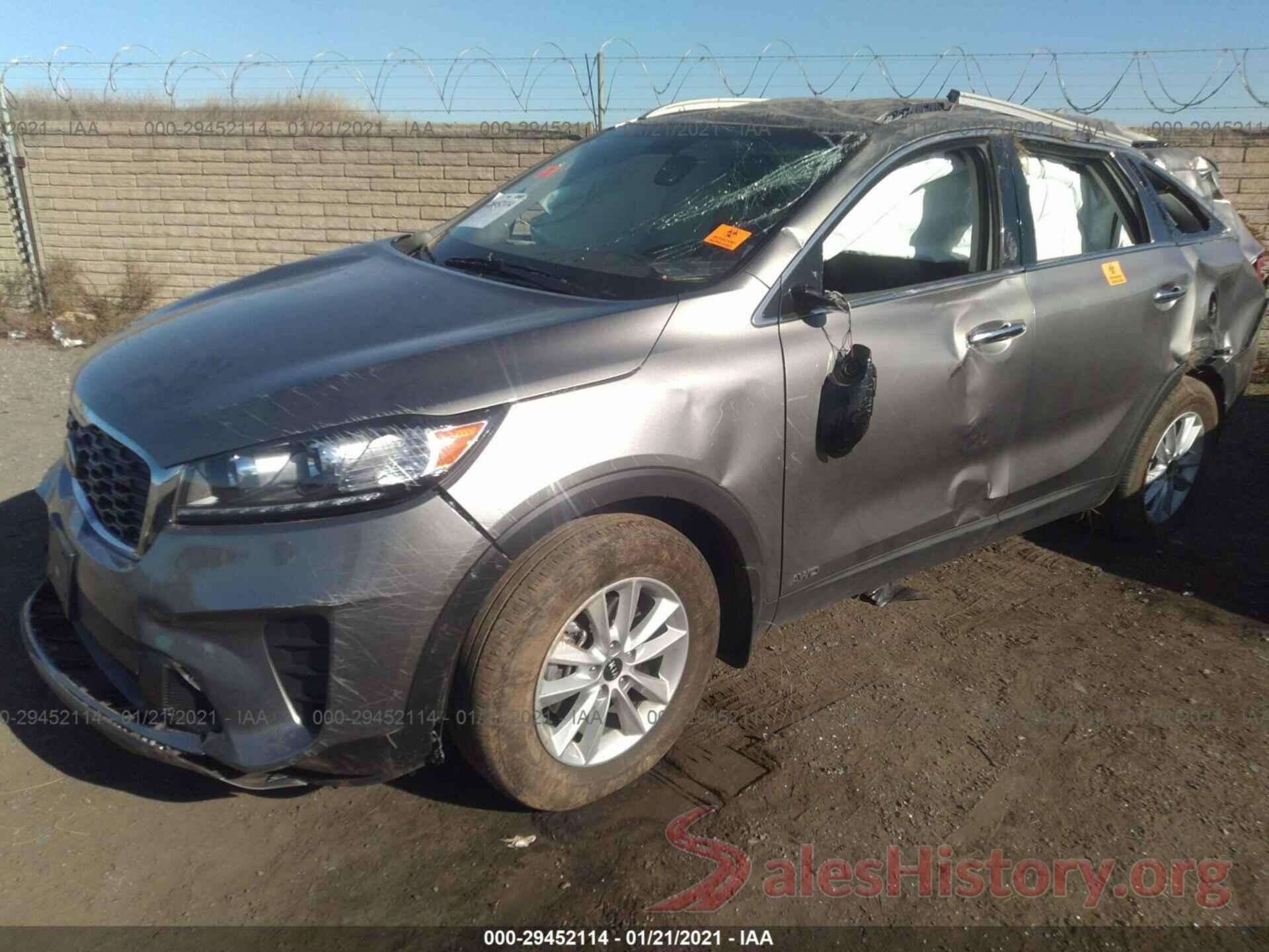 5XYPGDA32KG555975 2019 KIA SORENTO