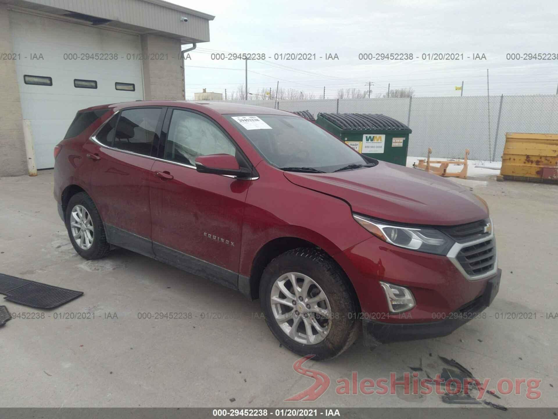 2GNAXSEVXJ6172407 2018 CHEVROLET EQUINOX