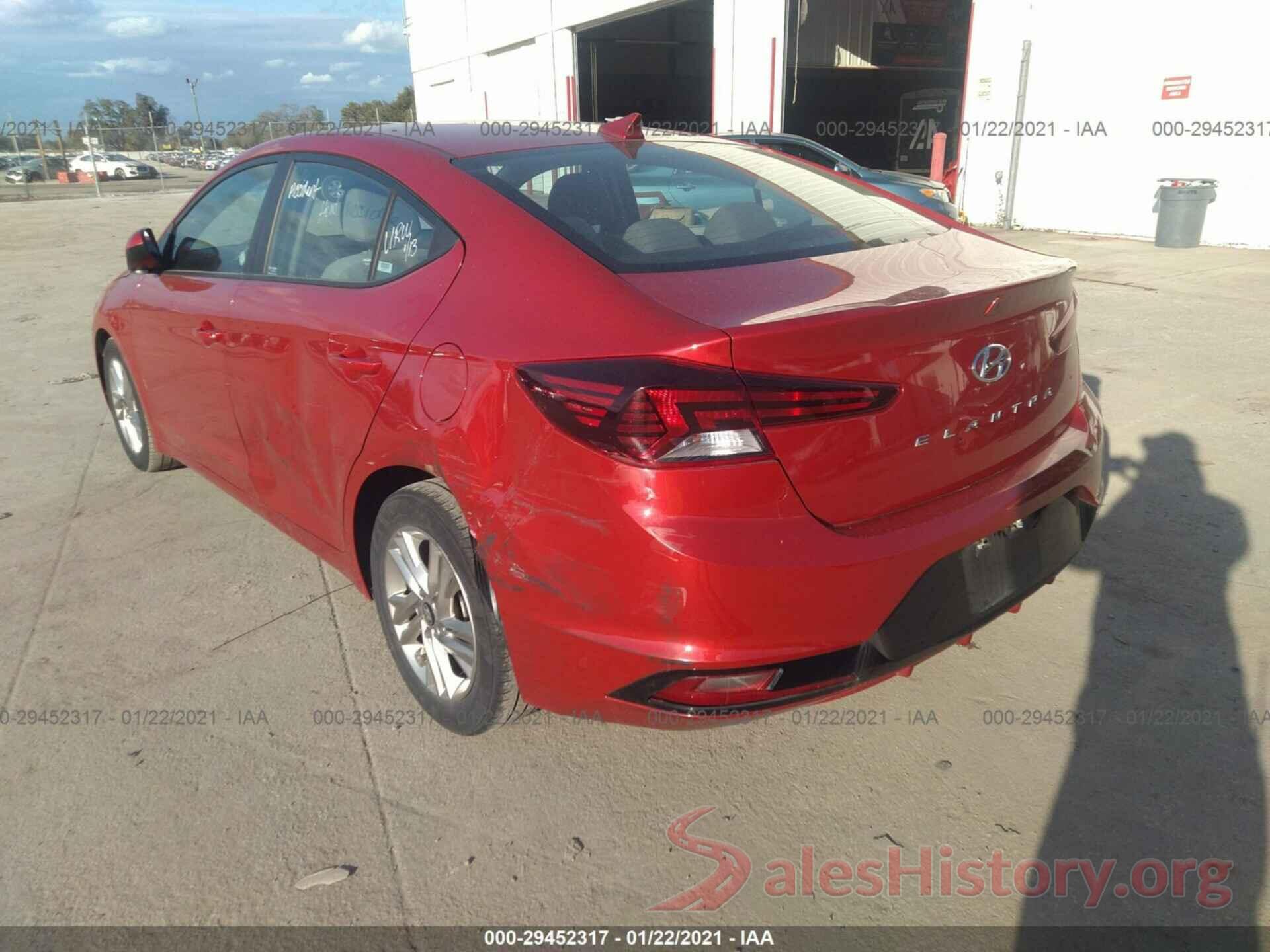 5NPD84LF5KH425009 2019 HYUNDAI ELANTRA