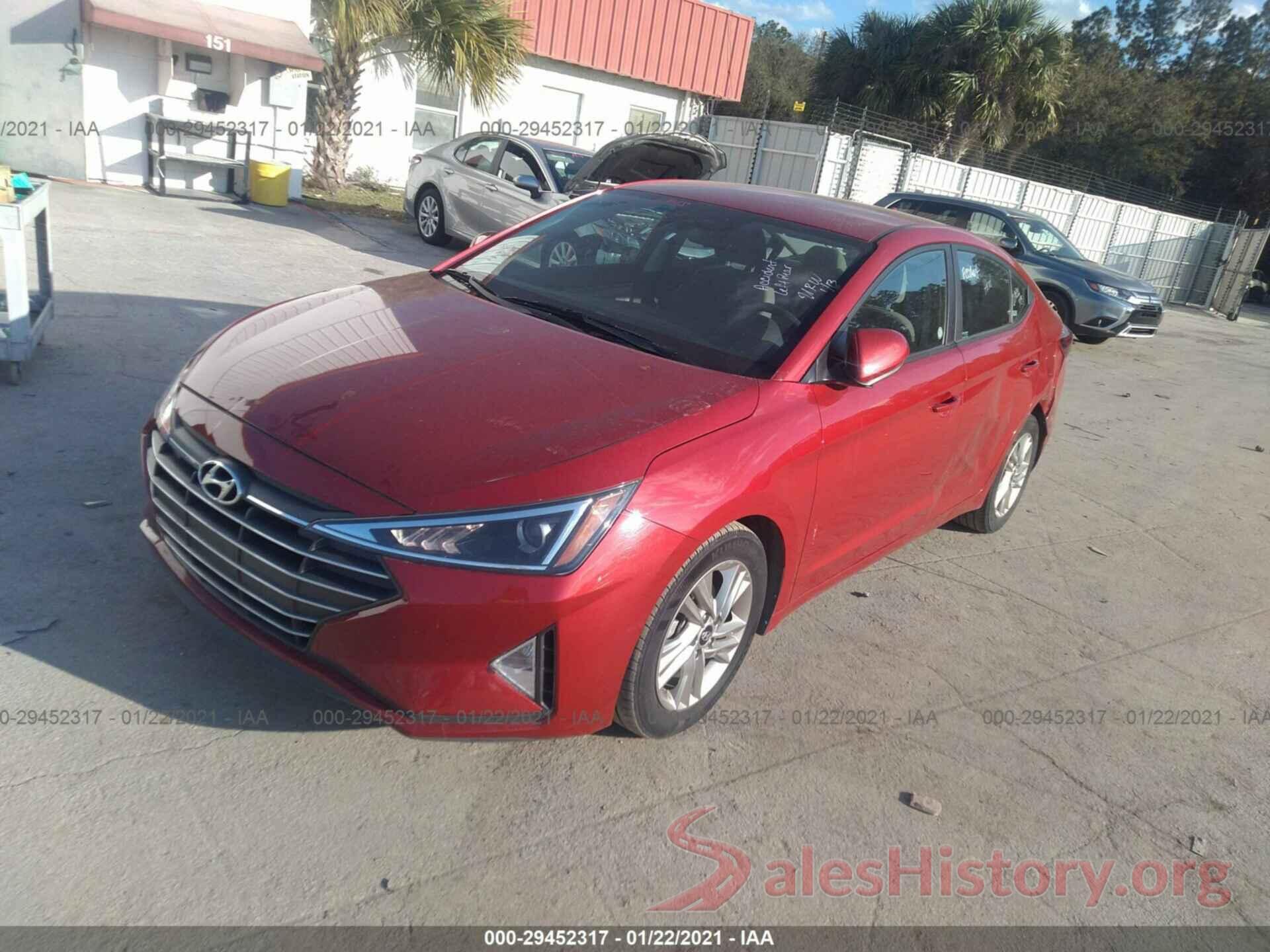 5NPD84LF5KH425009 2019 HYUNDAI ELANTRA