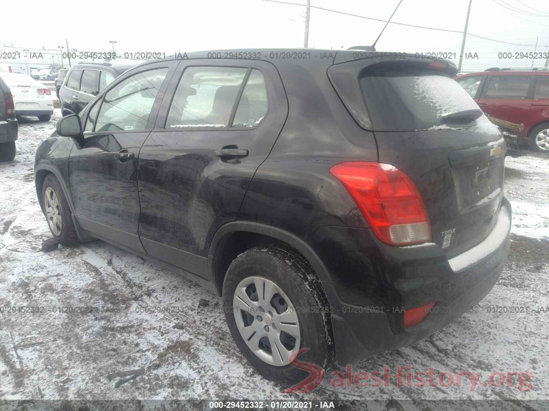 3GNCJKSB9HL256583 2017 CHEVROLET TRAX