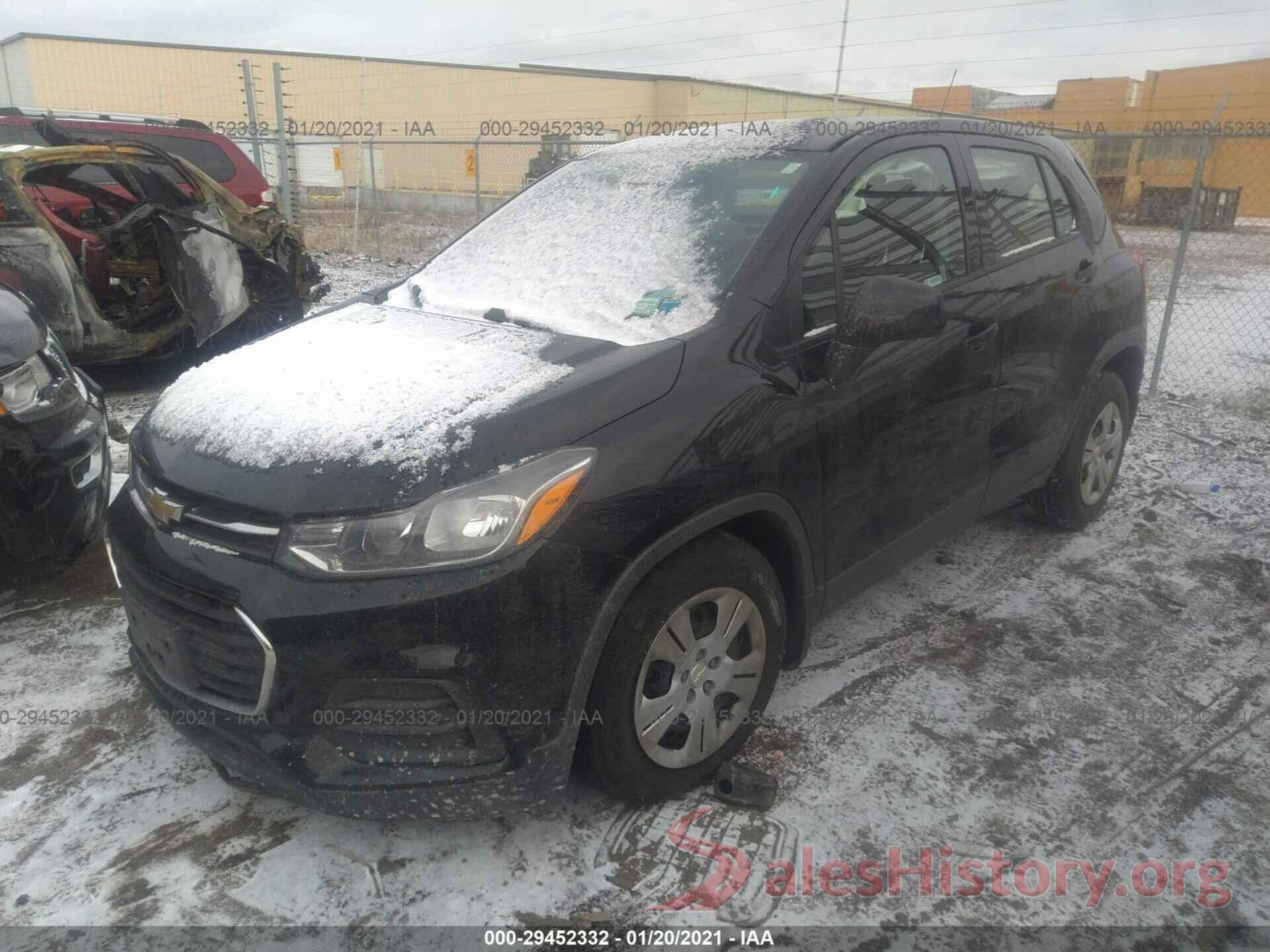 3GNCJKSB9HL256583 2017 CHEVROLET TRAX