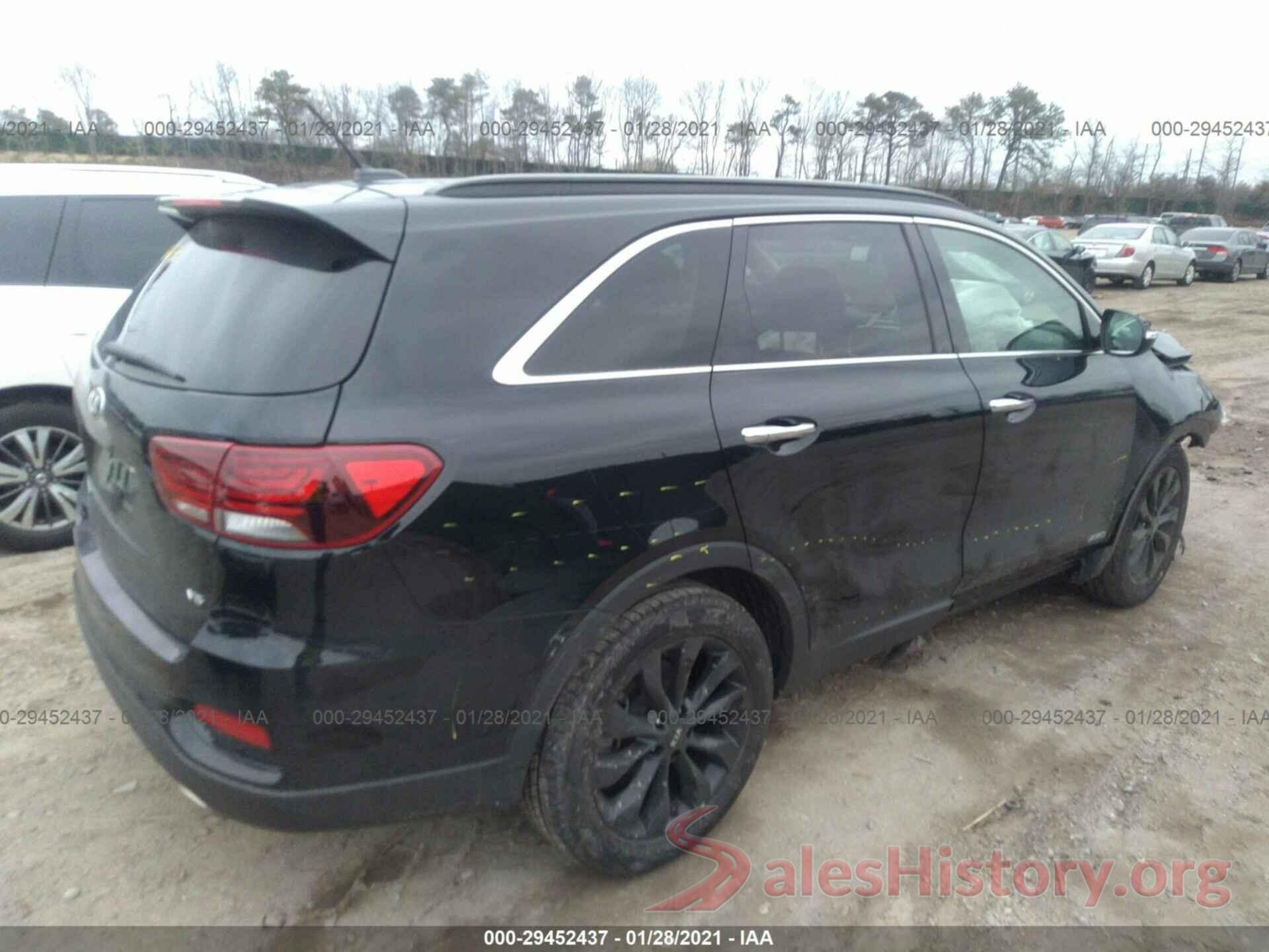 5XYPGDA50KG603846 2019 KIA SORENTO