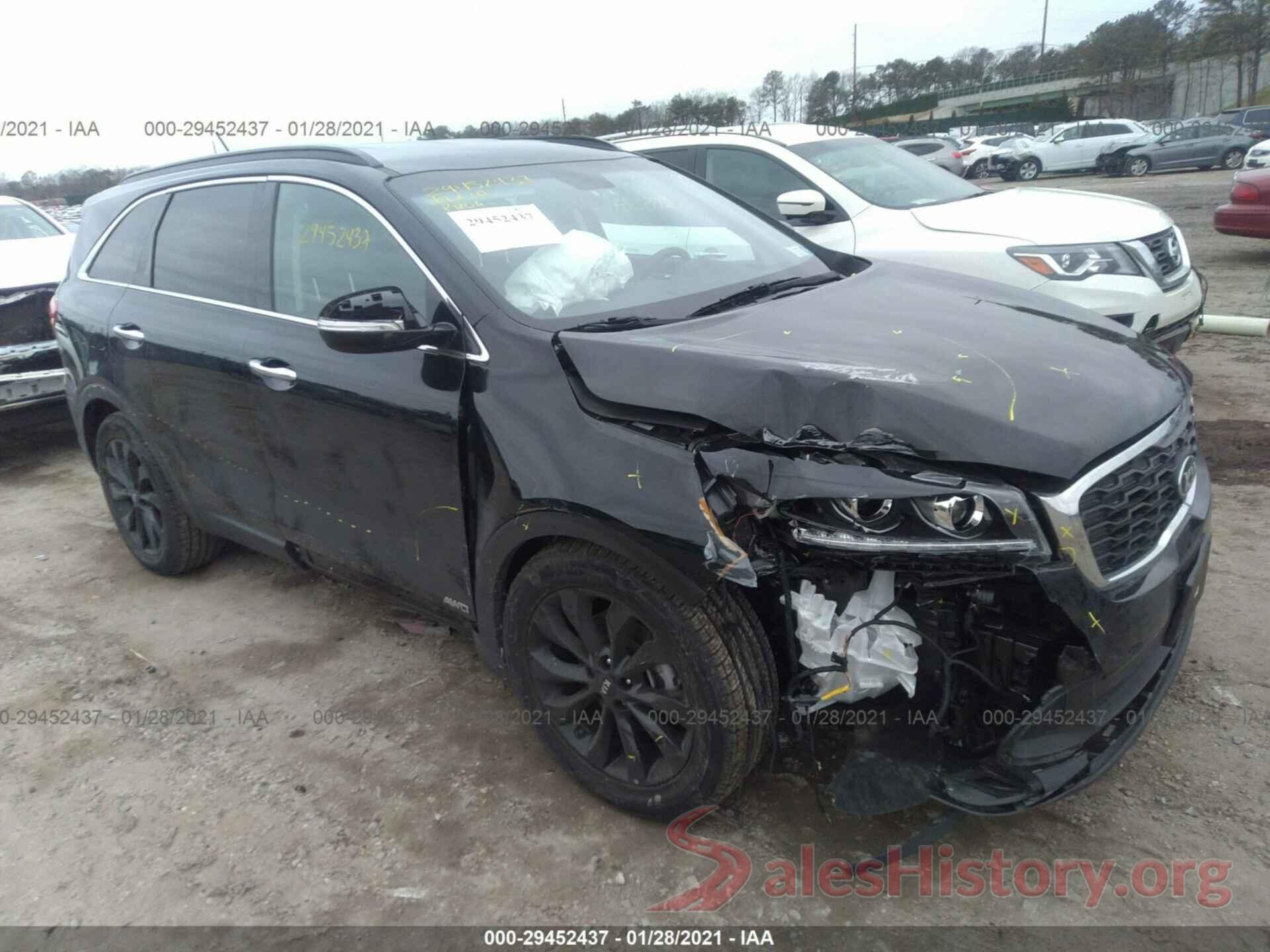 5XYPGDA50KG603846 2019 KIA SORENTO