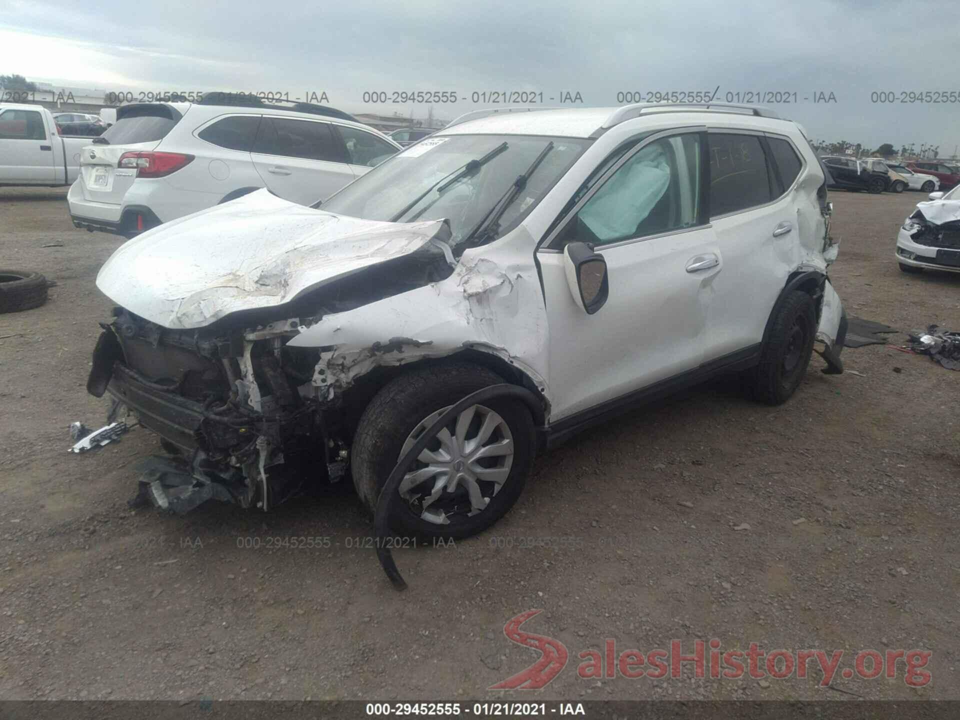 KNMAT2MT4GP680823 2016 NISSAN ROGUE