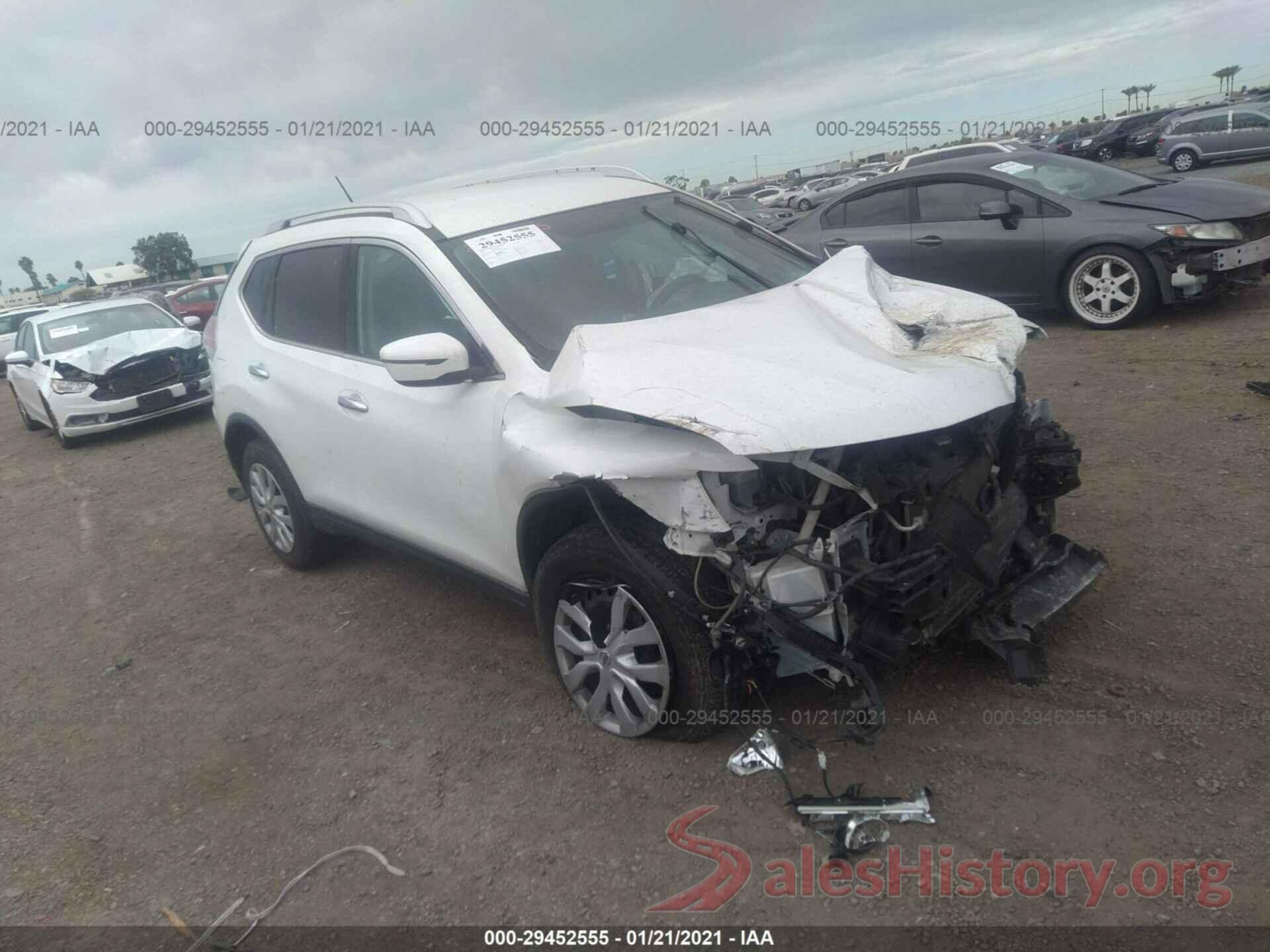 KNMAT2MT4GP680823 2016 NISSAN ROGUE