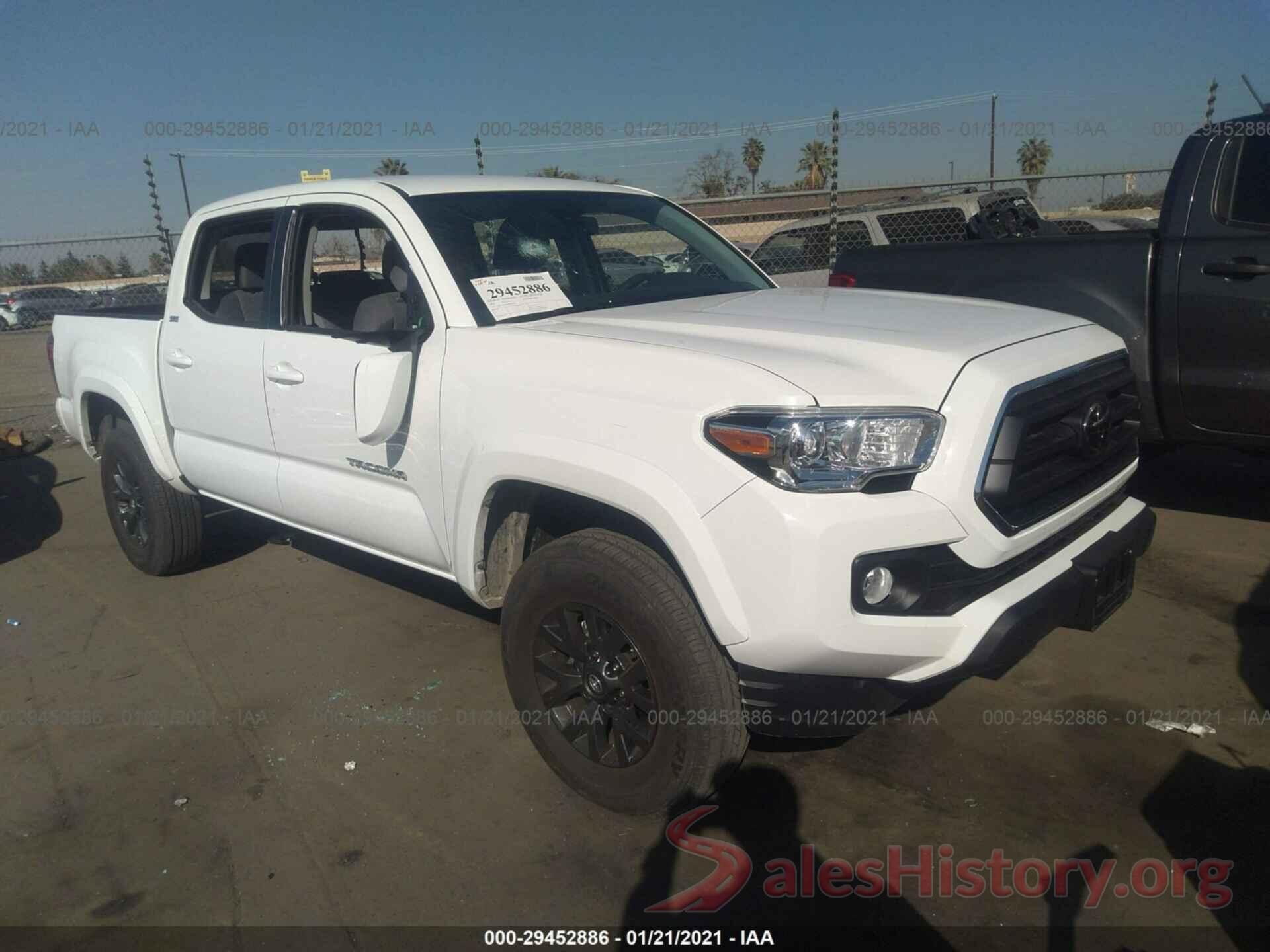 3TMCZ5AN0MM384942 2021 TOYOTA TACOMA 4WD