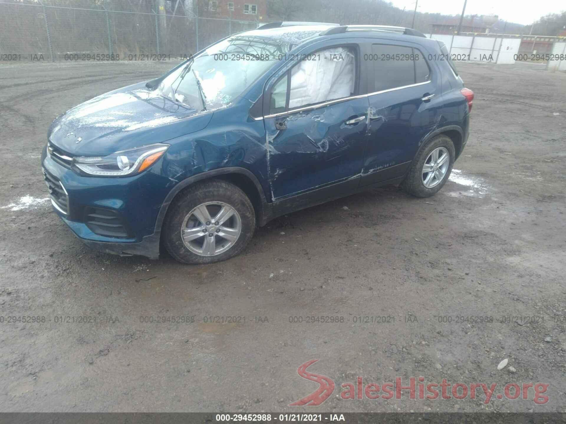 3GNCJLSB8KL151580 2019 CHEVROLET TRAX