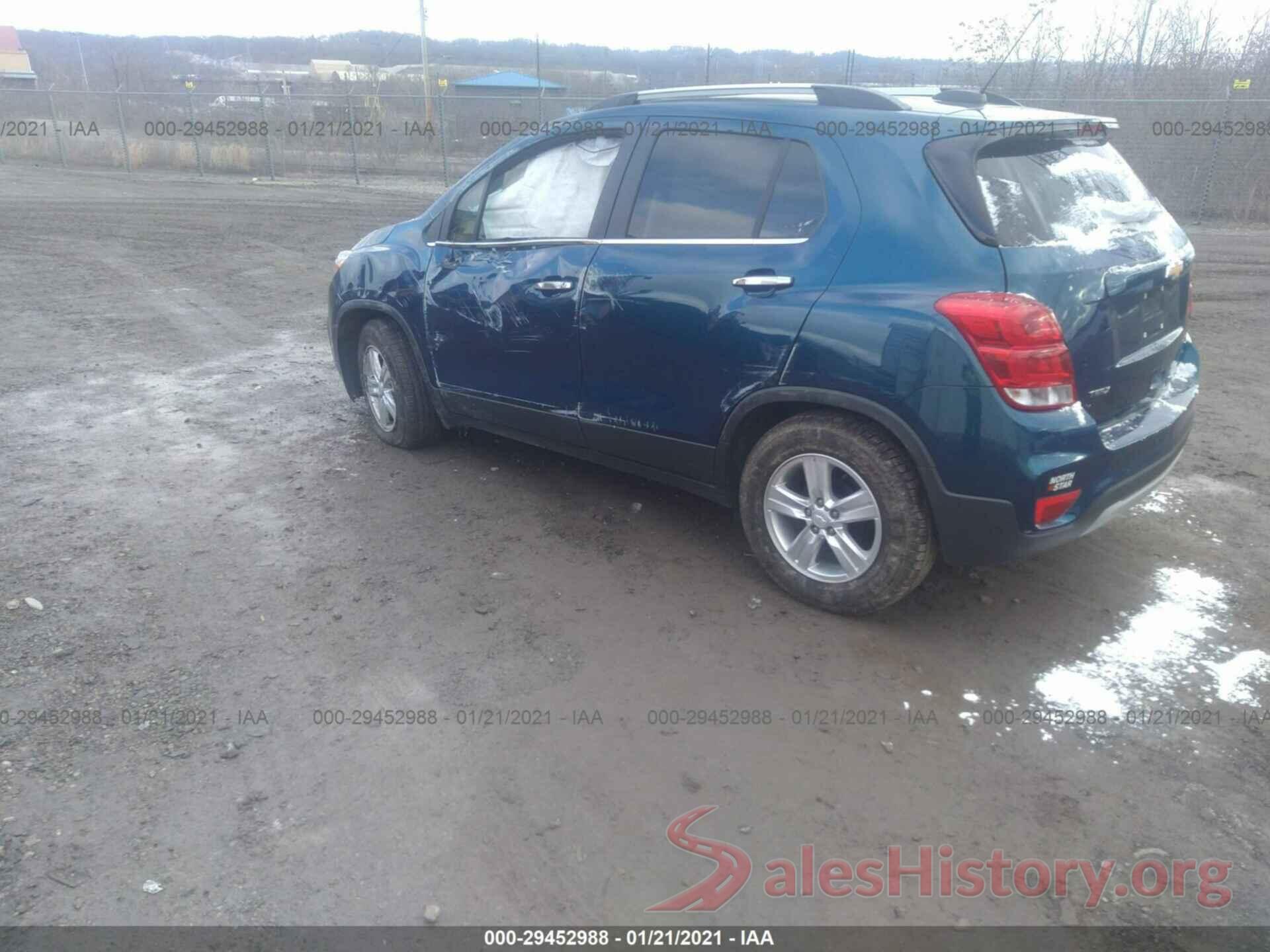 3GNCJLSB8KL151580 2019 CHEVROLET TRAX