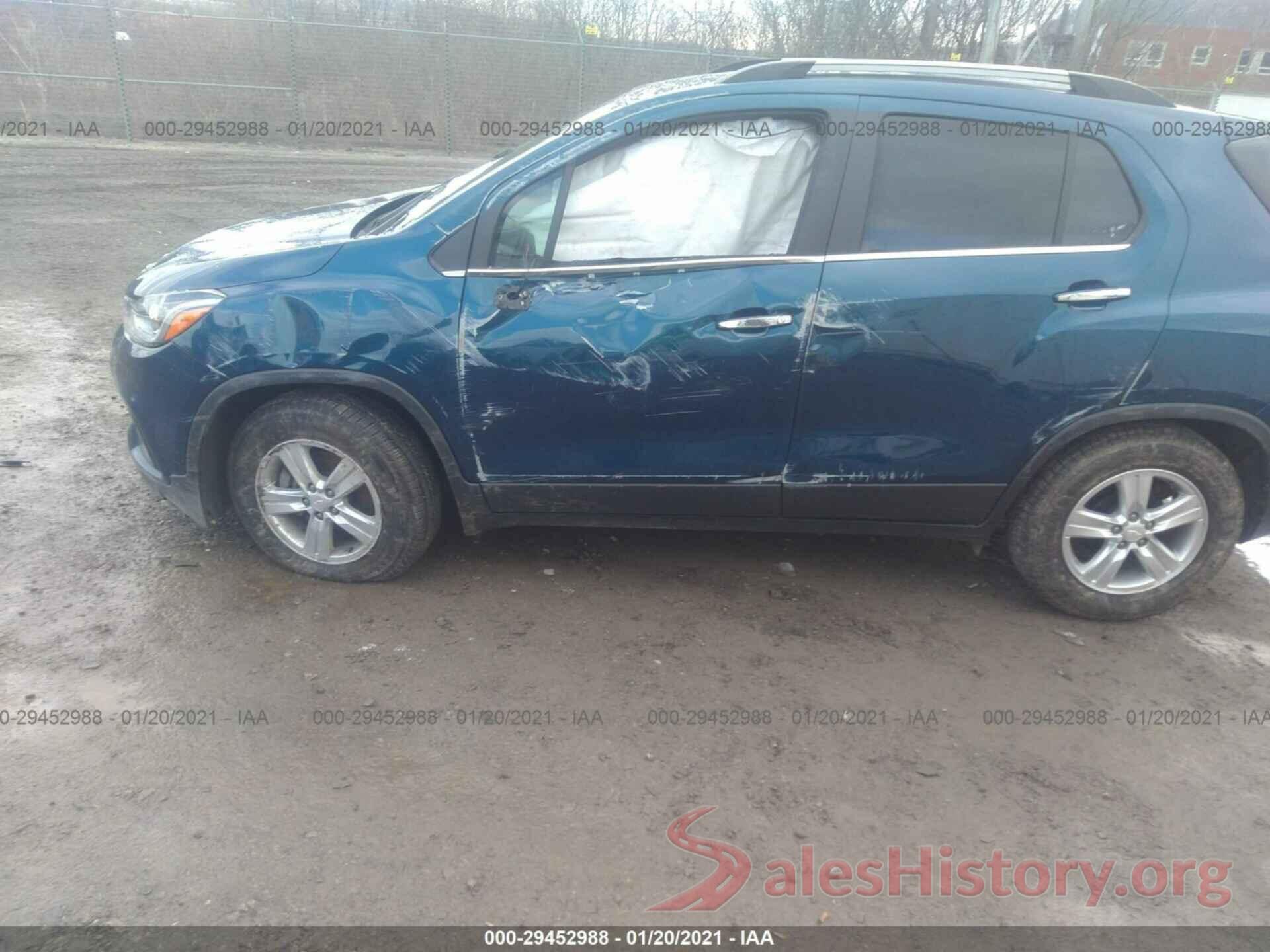 3GNCJLSB8KL151580 2019 CHEVROLET TRAX