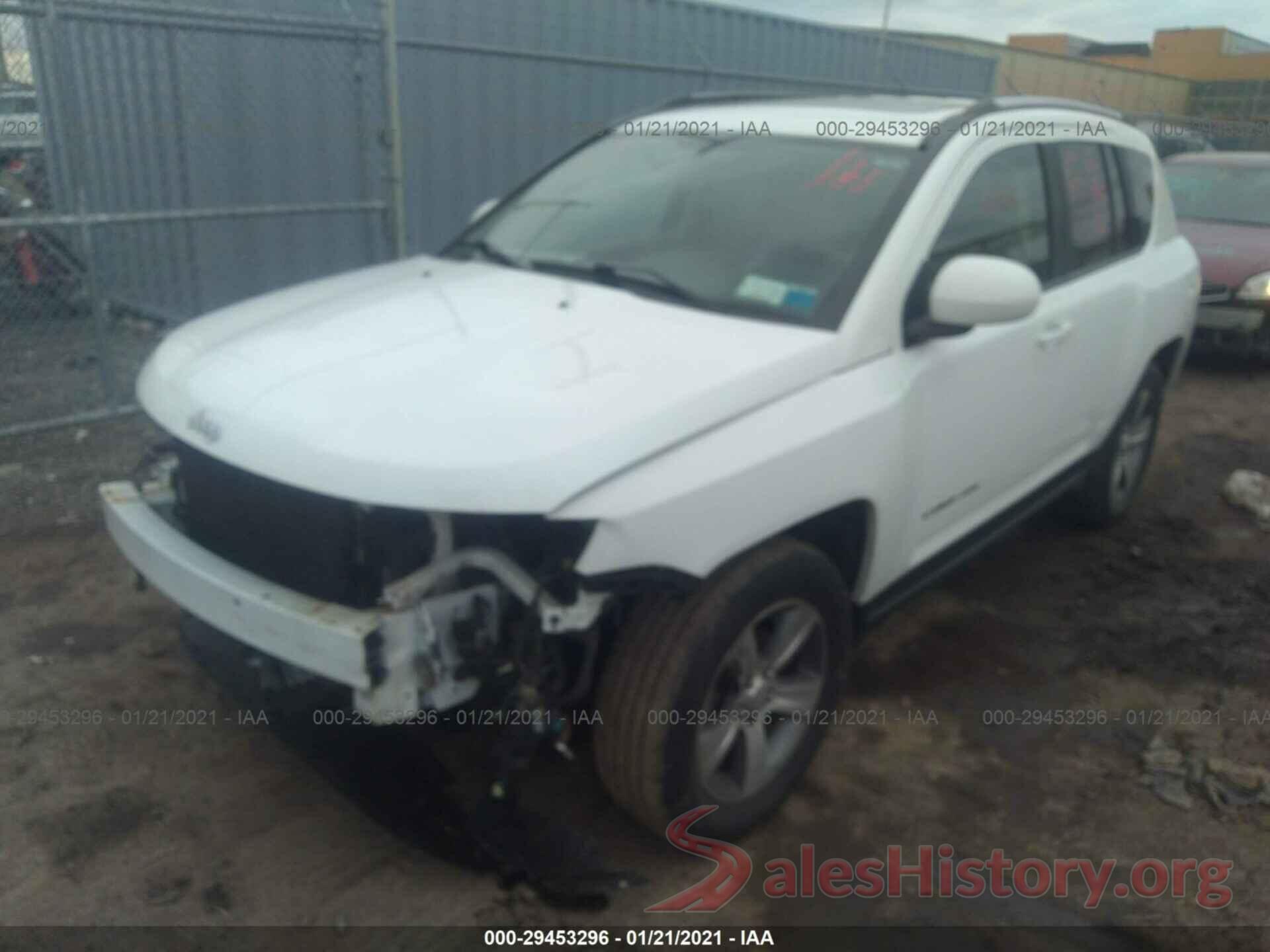 1C4NJDEB0HD170058 2017 JEEP COMPASS