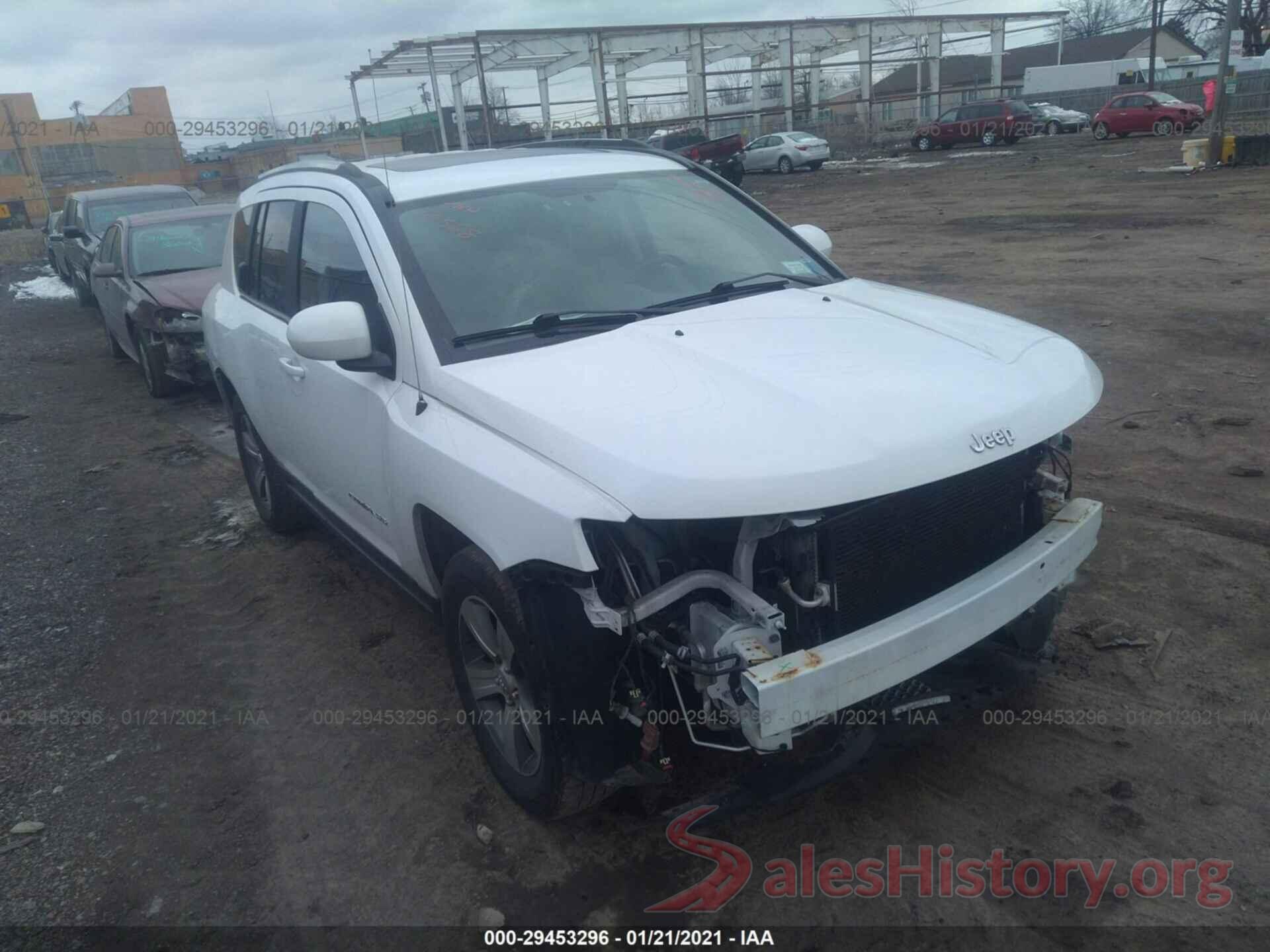 1C4NJDEB0HD170058 2017 JEEP COMPASS