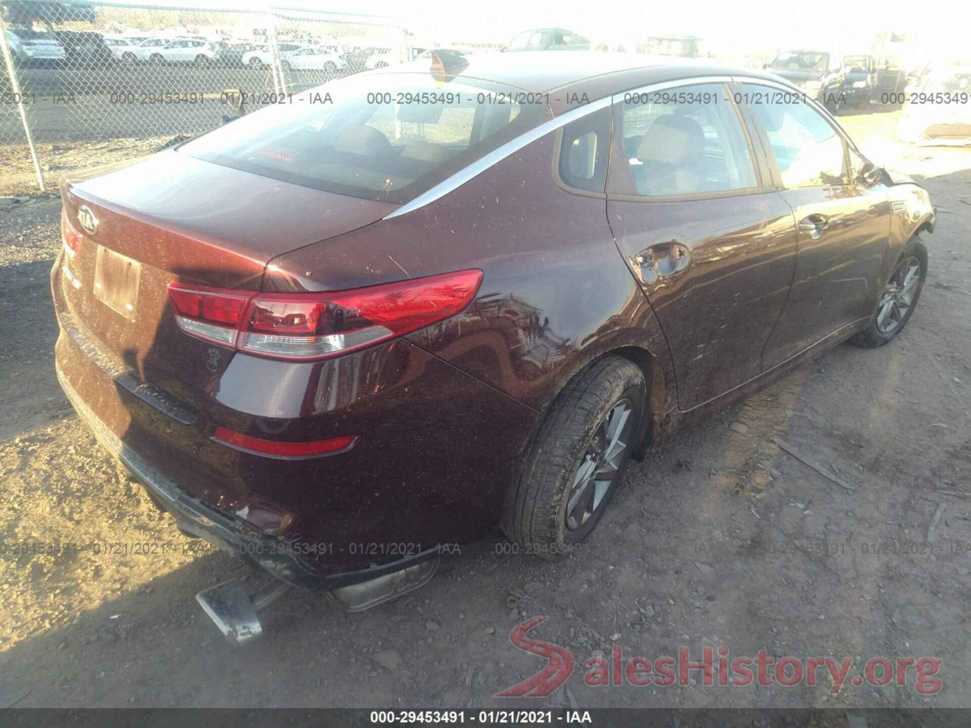 5XXGT4L37KG308805 2019 KIA OPTIMA