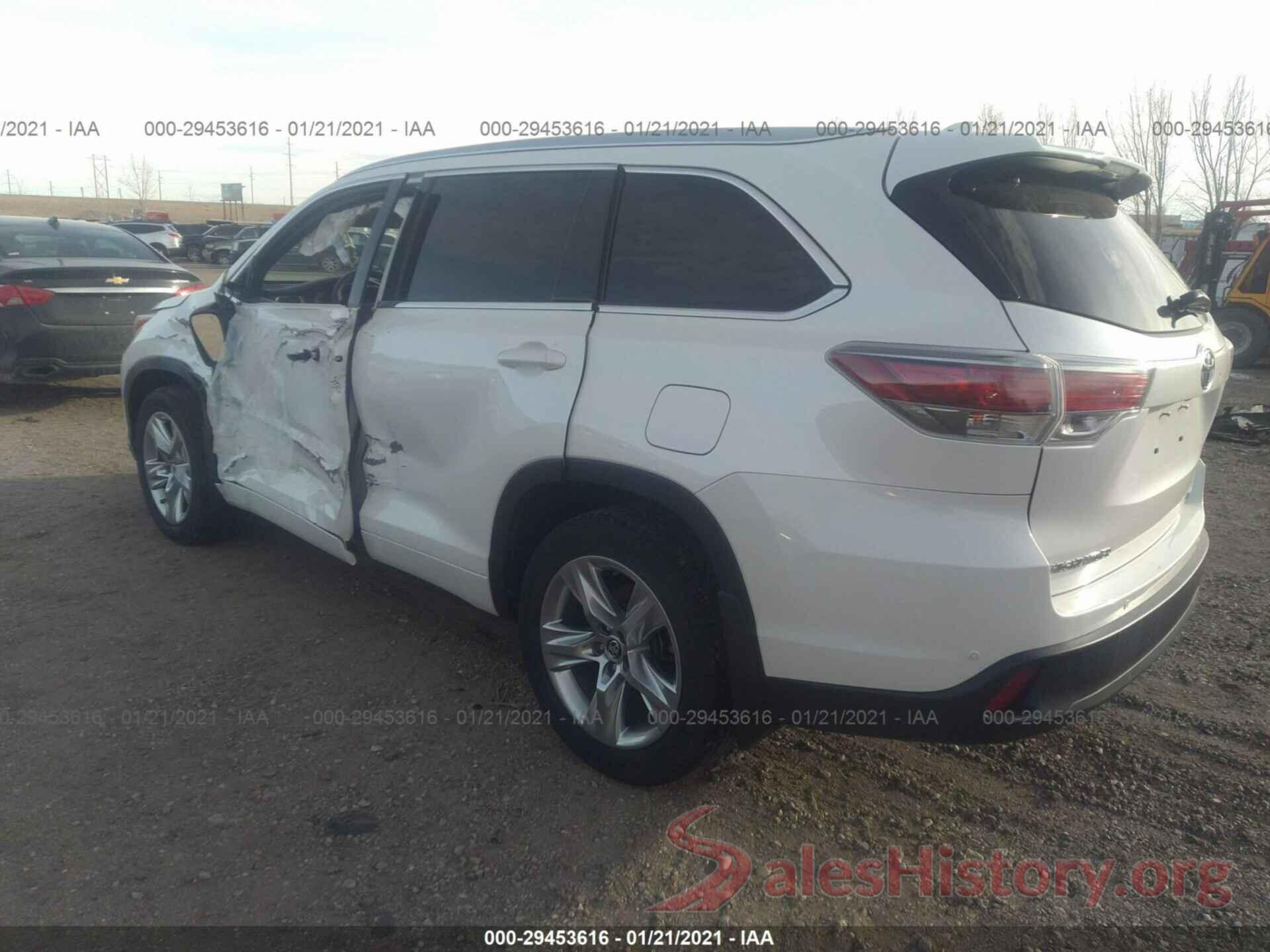 5TDDKRFH8GS268220 2016 TOYOTA HIGHLANDER