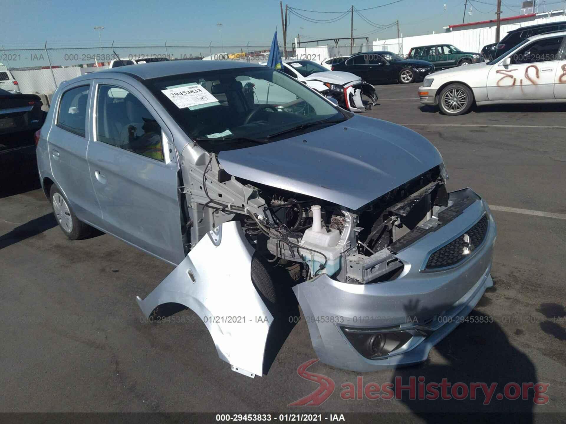 ML32A3HJ3JH007874 2018 MITSUBISHI MIRAGE