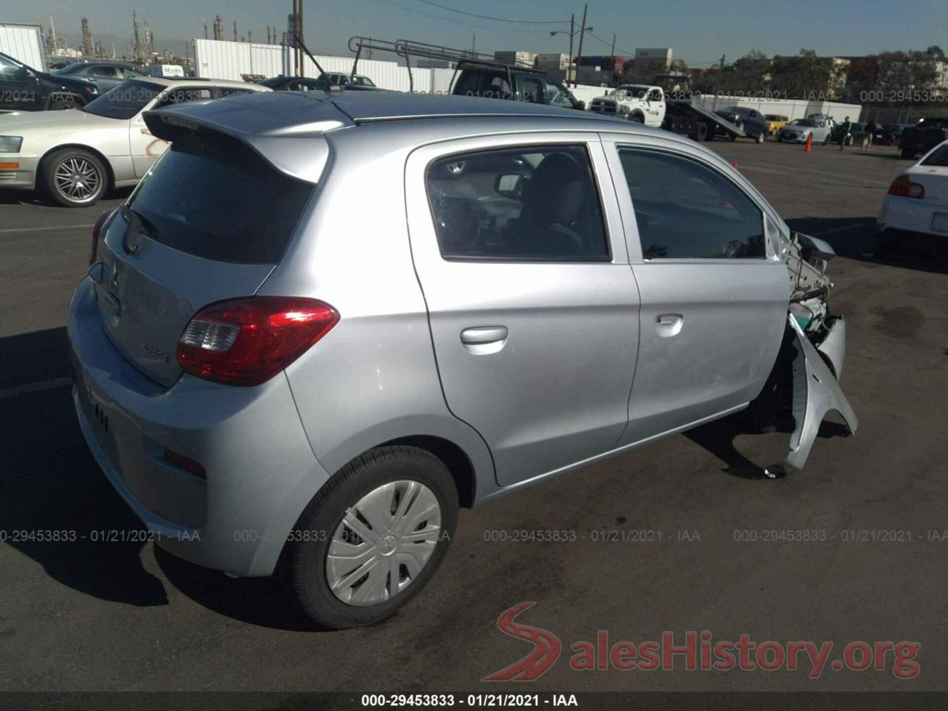 ML32A3HJ3JH007874 2018 MITSUBISHI MIRAGE