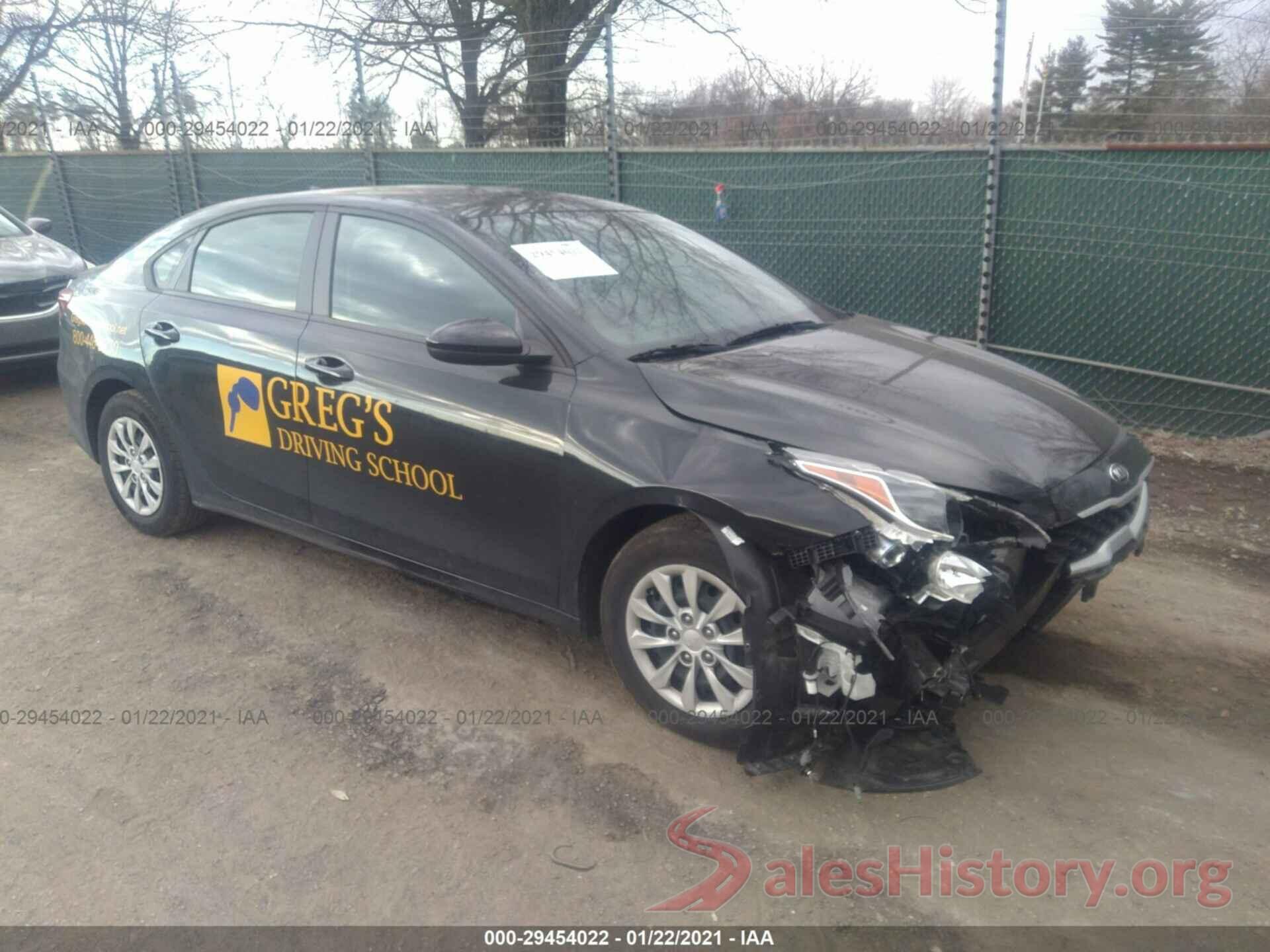 3KPF24ADXKE127068 2019 KIA FORTE