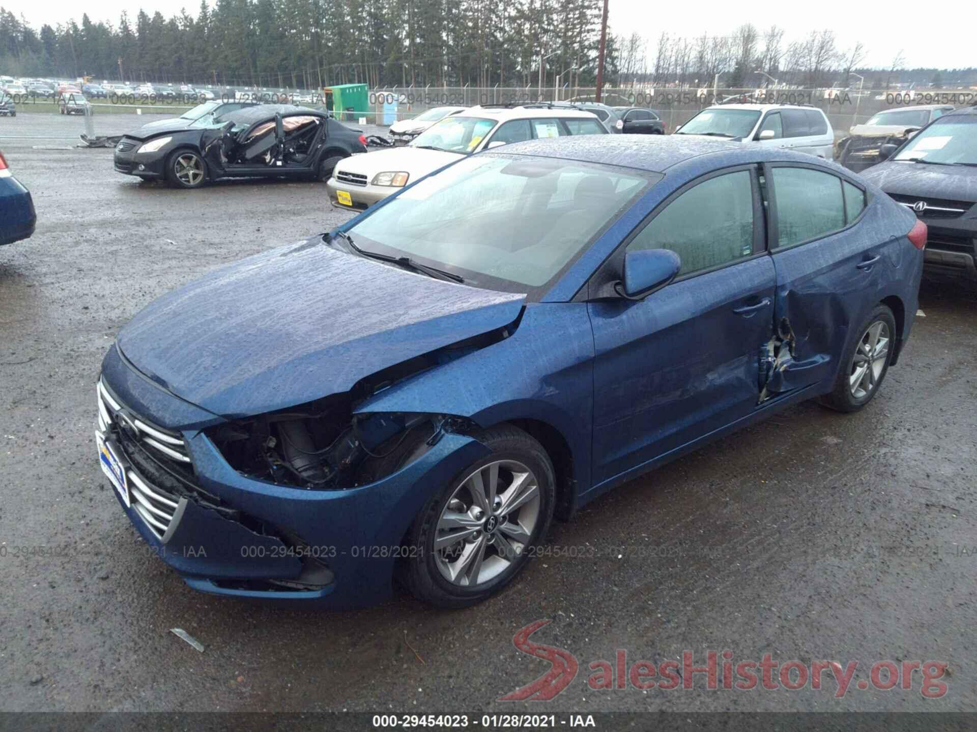 5NPD84LF7HH187303 2017 HYUNDAI ELANTRA