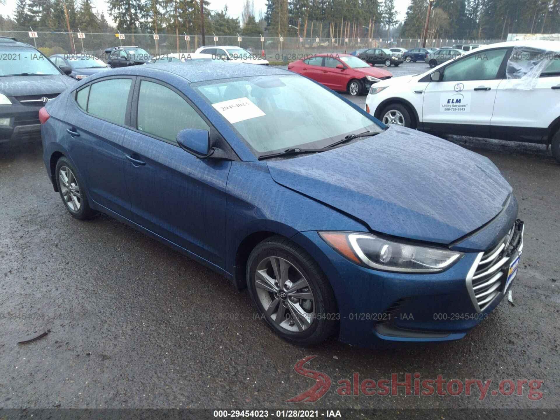 5NPD84LF7HH187303 2017 HYUNDAI ELANTRA