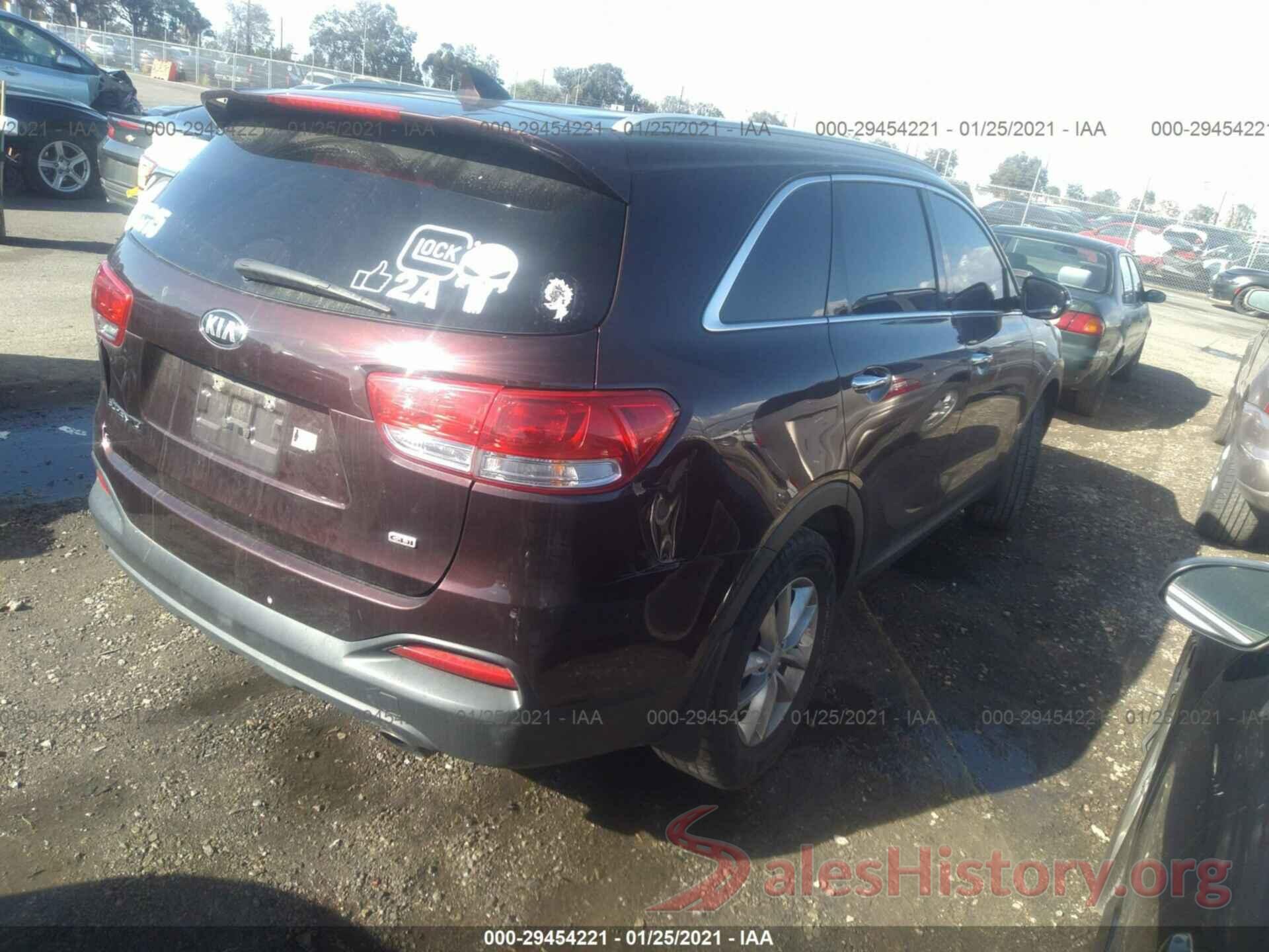 5XYPG4A38GG058968 2016 KIA SORENTO