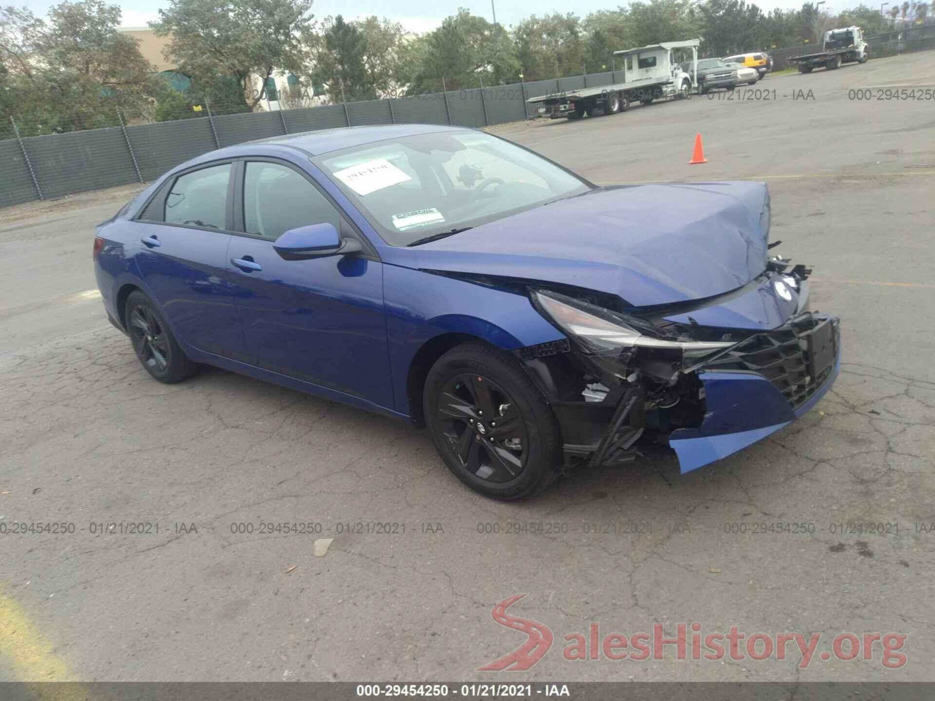 5NPLM4AG3MH010440 2021 HYUNDAI ELANTRA