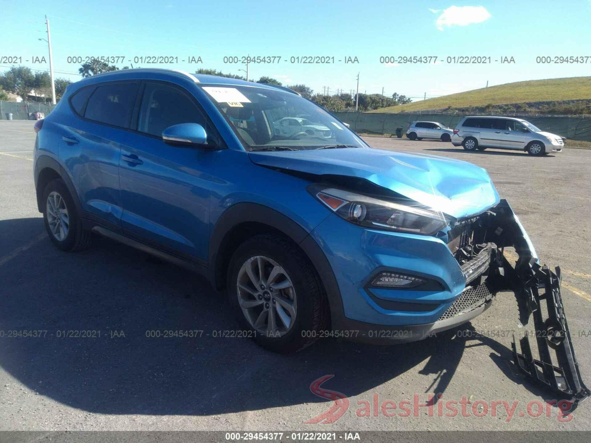 KM8J33A21GU037702 2016 HYUNDAI TUCSON