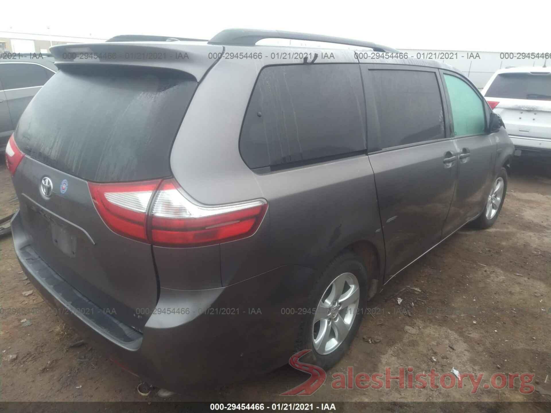 5TDKK3DC5GS757475 2016 TOYOTA SIENNA