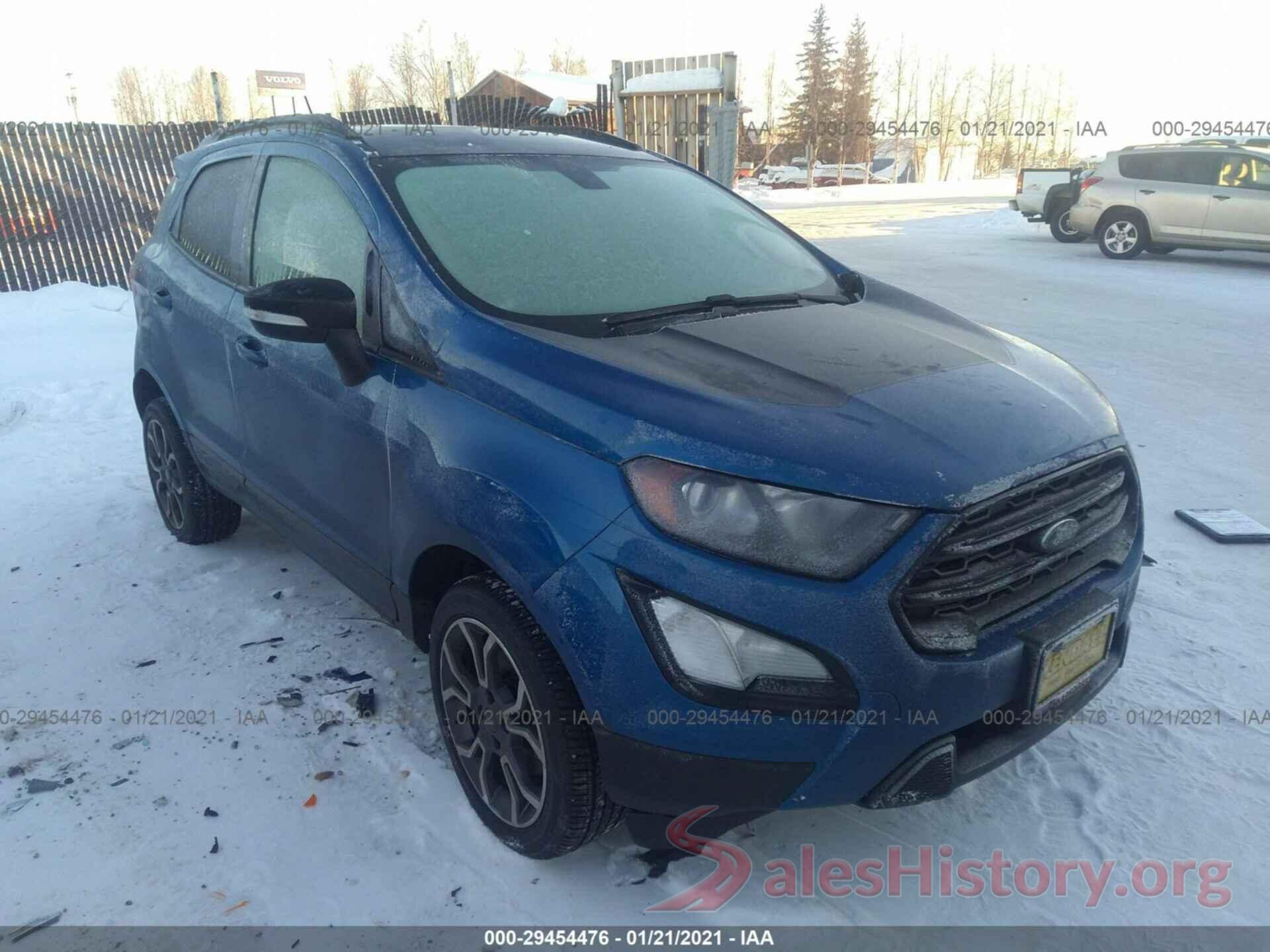 MAJ6S3JL5KC302261 2019 FORD ECOSPORT