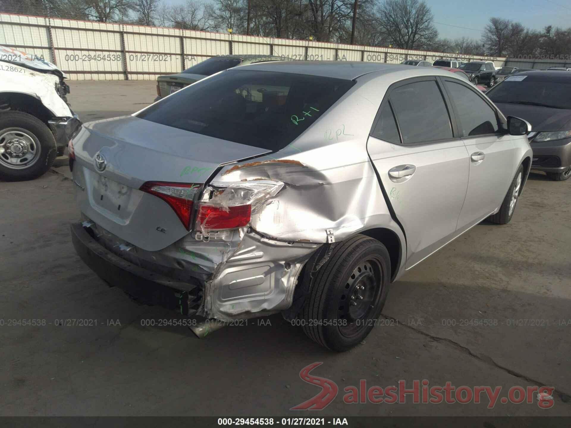 5YFBURHE4GP547774 2016 TOYOTA COROLLA